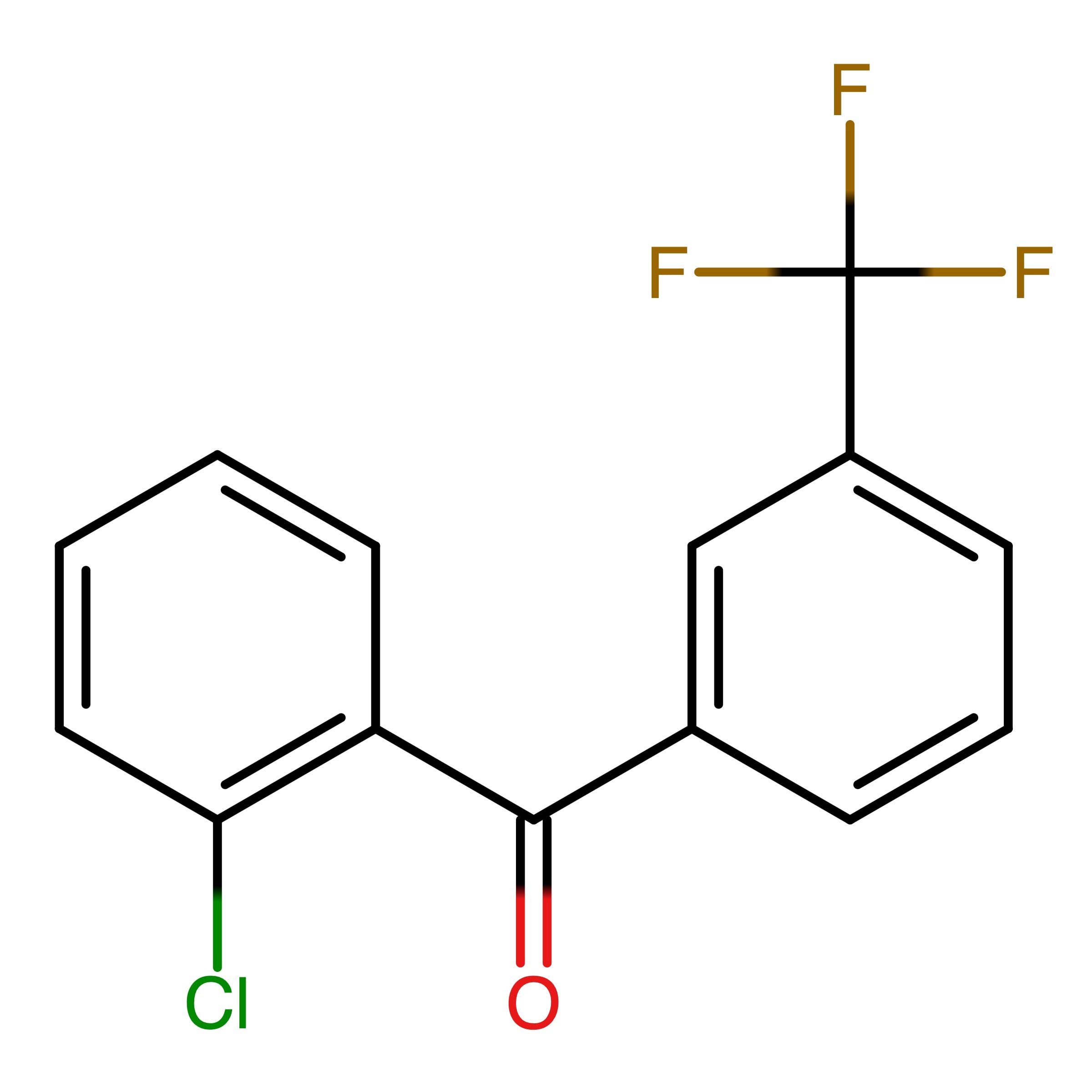 CAS RN 525561-44-8 | (2-Chlorophenyl)(3-(trifluoromethyl)phenyl)methanone | MFCD00687608