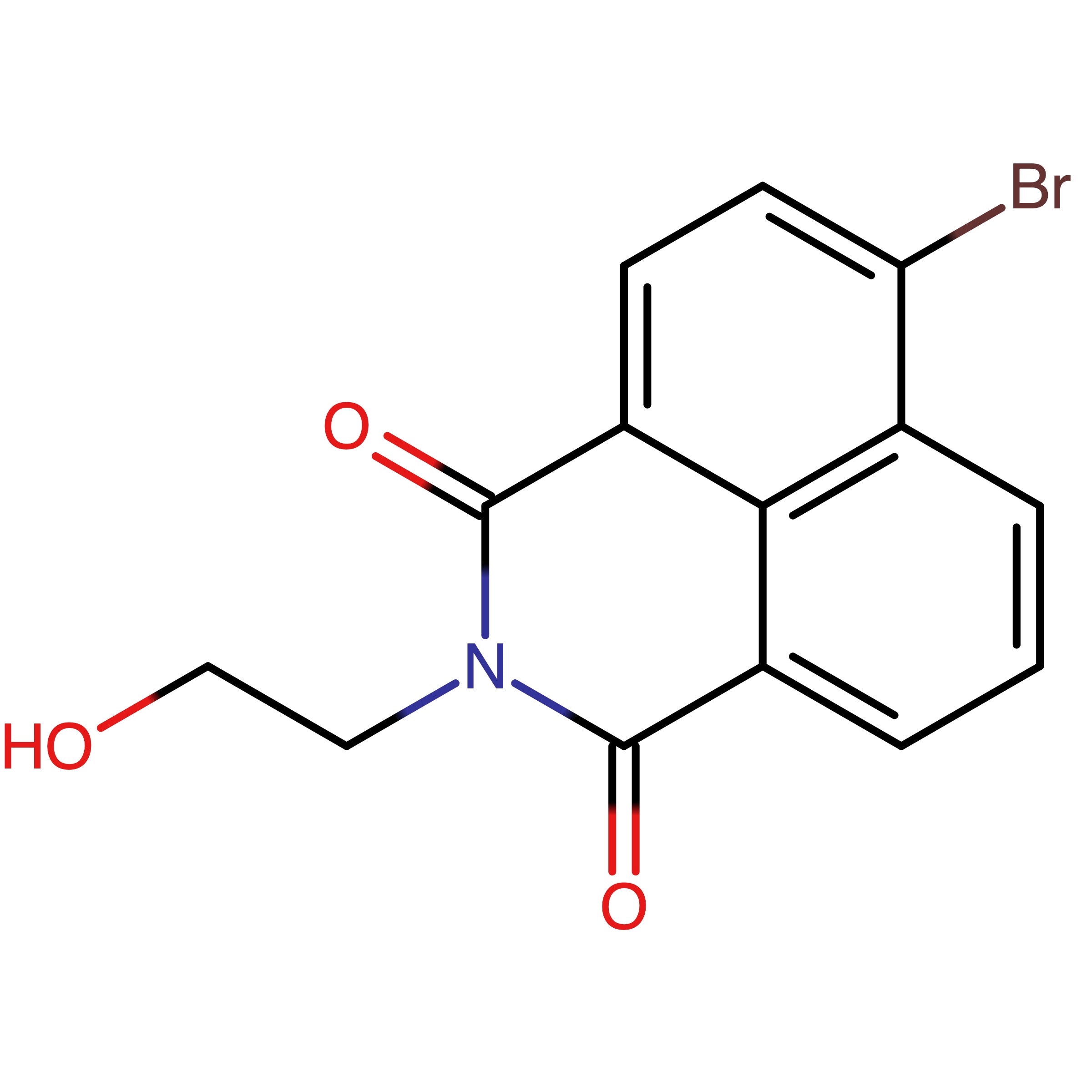 CAS RN 52559-37-2 | N-Hydroxyethyl-4-bromine-1,8-naphthalimide | MFCD00476635