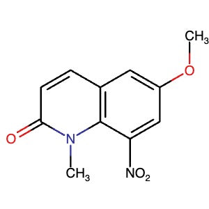 52824-28-9 | 6-Methoxy-1-methyl-8-nitroquinolin-2(1H)-one - Hoffman Fine Chemicals