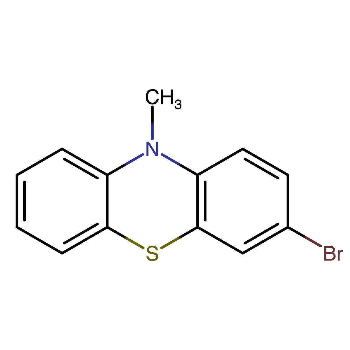 CAS RN 52853-38-0 | 3-Bromo-10-methylphenothiazine