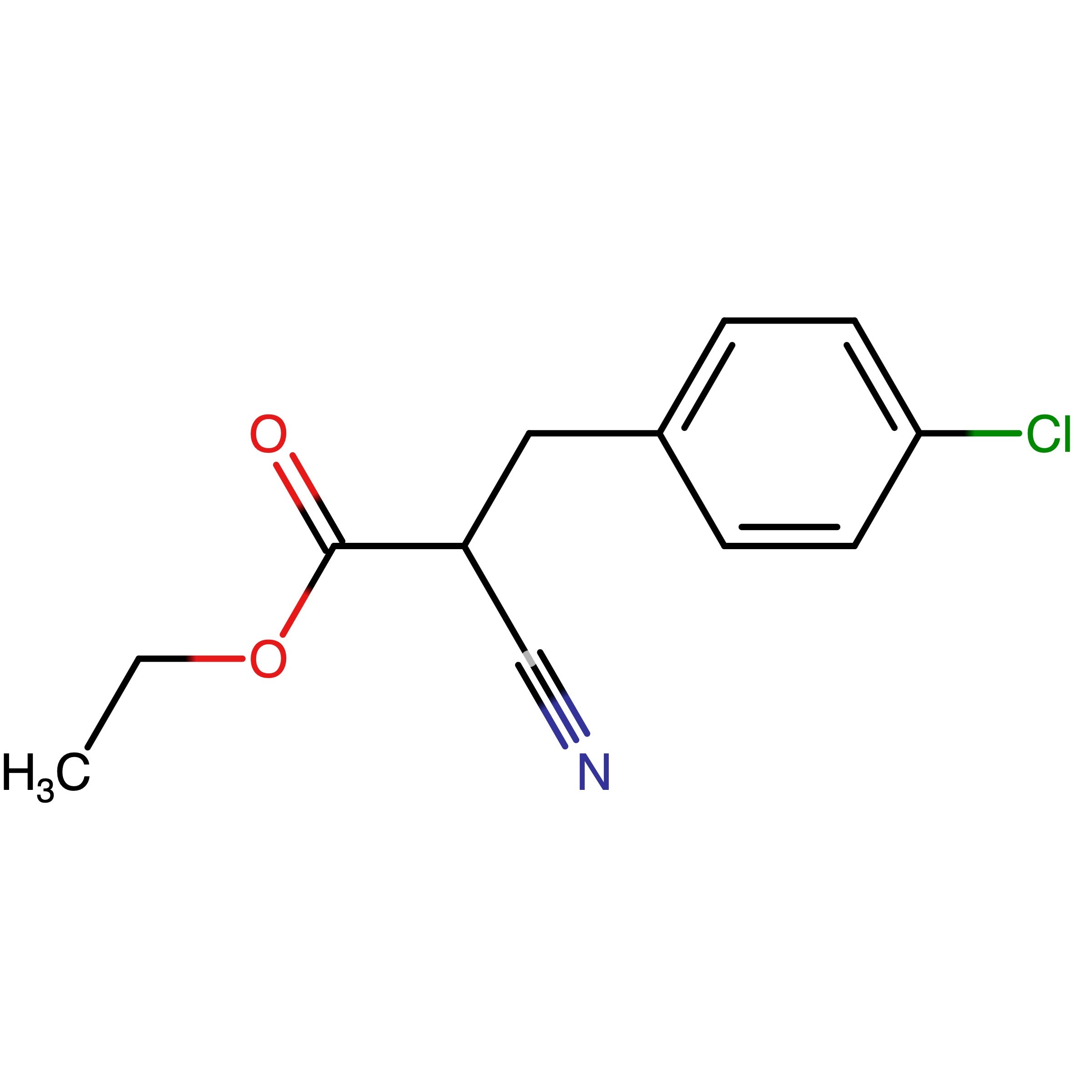 CAS RN 52906-62-4 | Ethyl 3-(4-chlorophenyl)-2-carbonitrilpropanoate