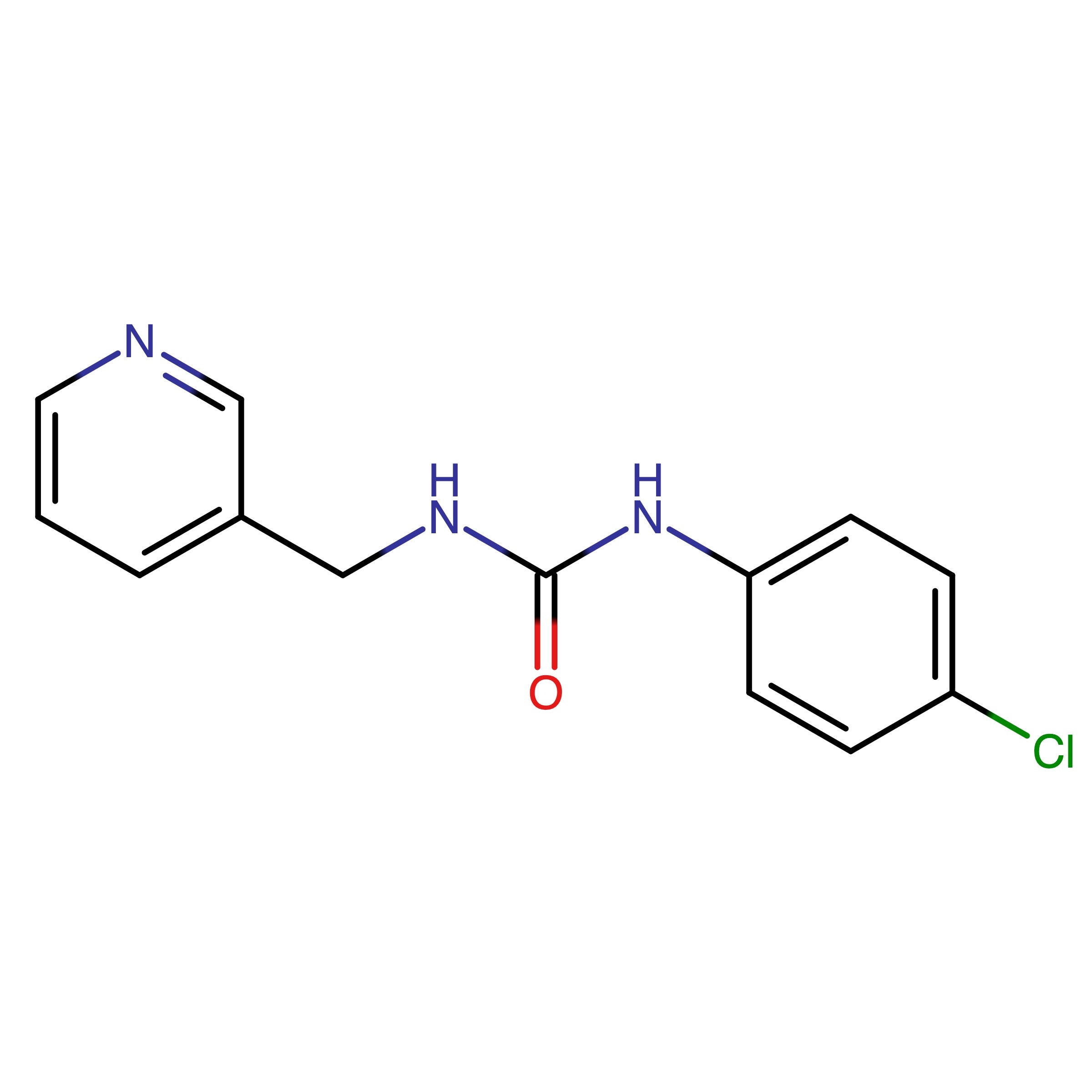 CAS RN 53101-97-6 | 1-(4-Chlorophenyl)-3-(pyridin-3-ylmethyl)urea | MFCD00023607