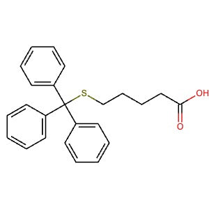 CAS 532392-51-1 | 5-(Tritylthio)pentanoic acid