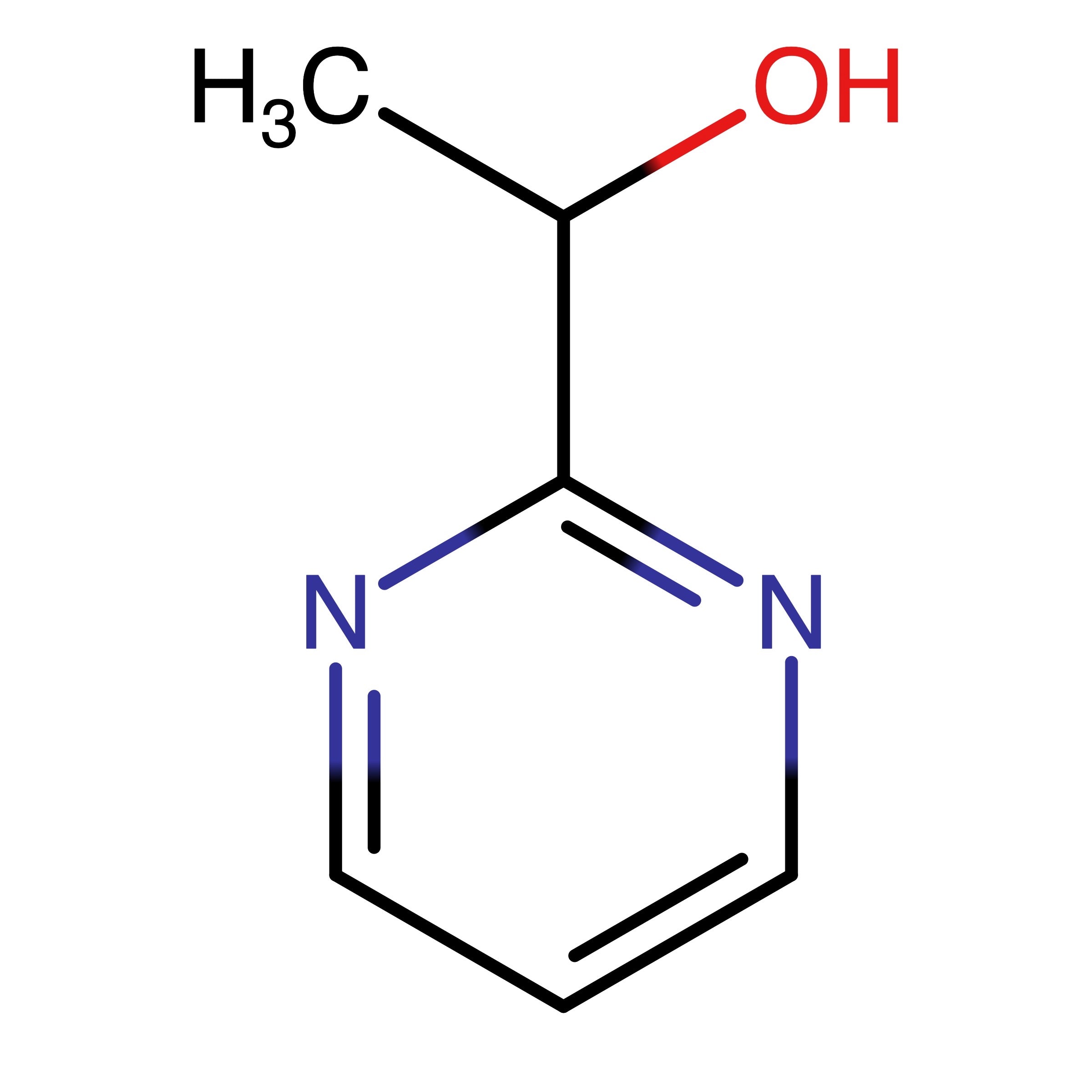 CAS RN 53342-30-6 | 1-(Pyrimidin-2-yl)ethanol | MFCD12153778
