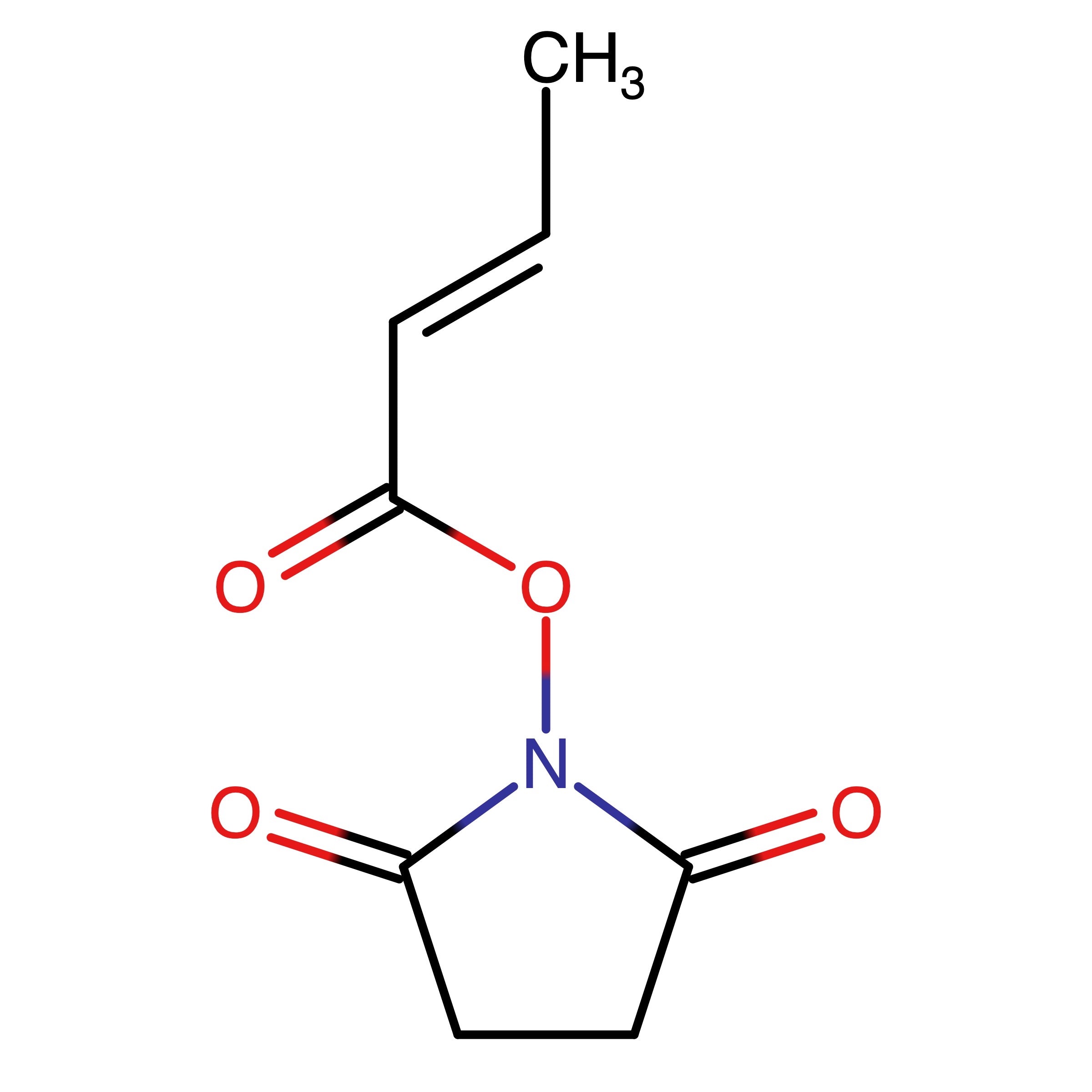 CAS RN 53665-20-6 | 2,5-Dioxopyrrolidin-1-yl (2E)-but-2-enoate