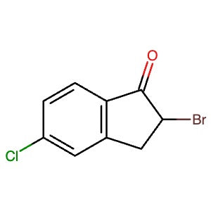 CAS 54714-53-3 | 2-Bromo-5-chloro-2,3-dihydro-1H-inden-1-one