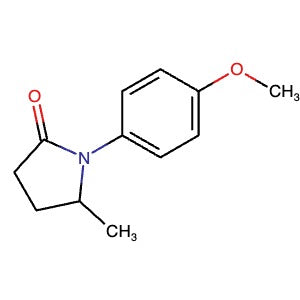 CAS 54805-55-9 | 1-(4-Methoxyphenyl)-5-methylpyrrolidin-2-one