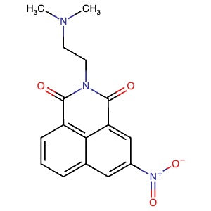 CAS 54824-17-8 | 2-(2-(Dimethylamino)ethyl)-5-nitro-1H-benzo[de]isoquinoline-1,3(2H)-dione