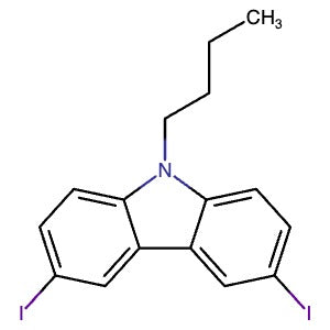 551934-69-1 | 9-Butyl-3,6-diiodo-9H-carbazole - Hoffman Fine Chemicals