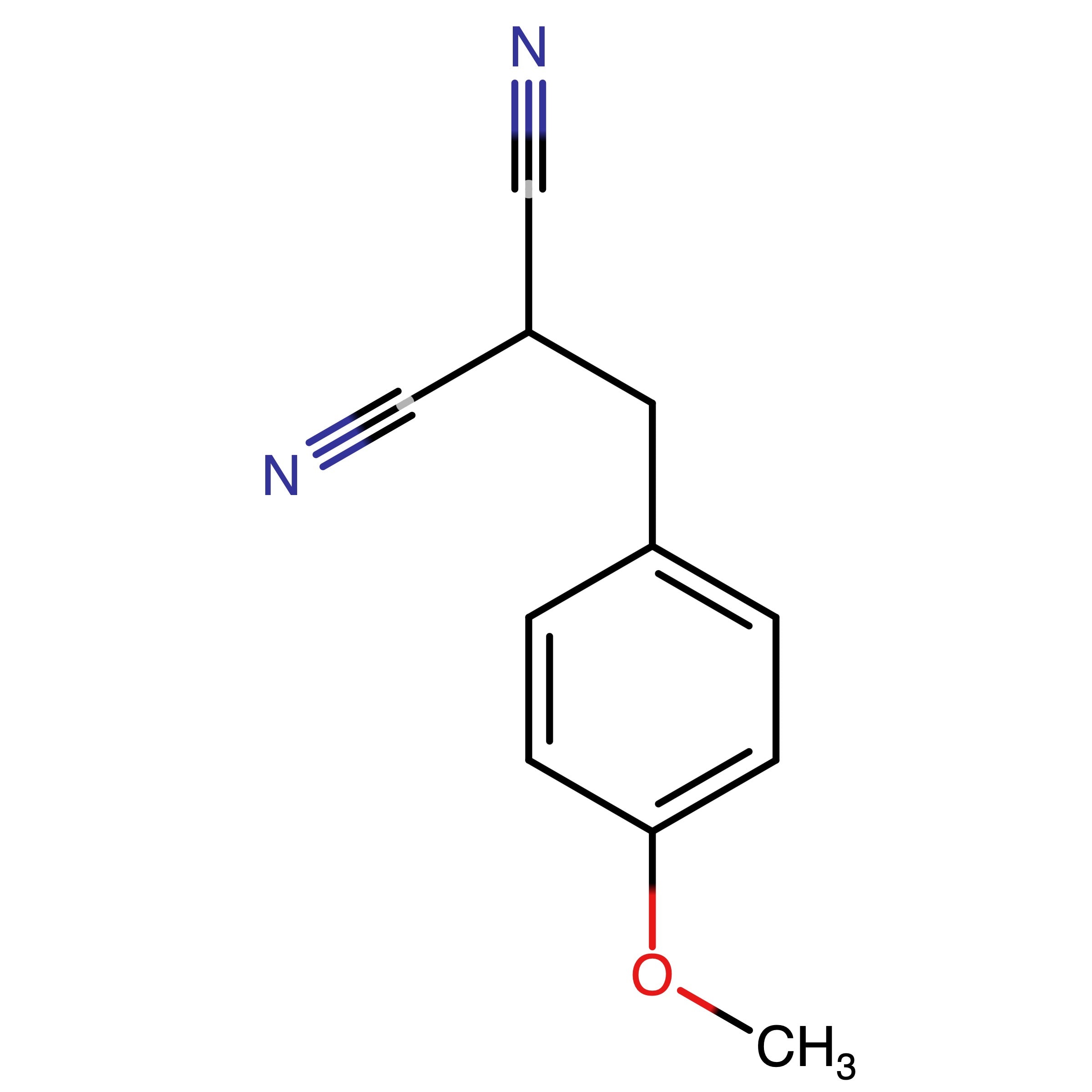 CAS RN 5553-92-4 | 2-(4-Methoxybenzyl)malononitrile | MFCD00231623
