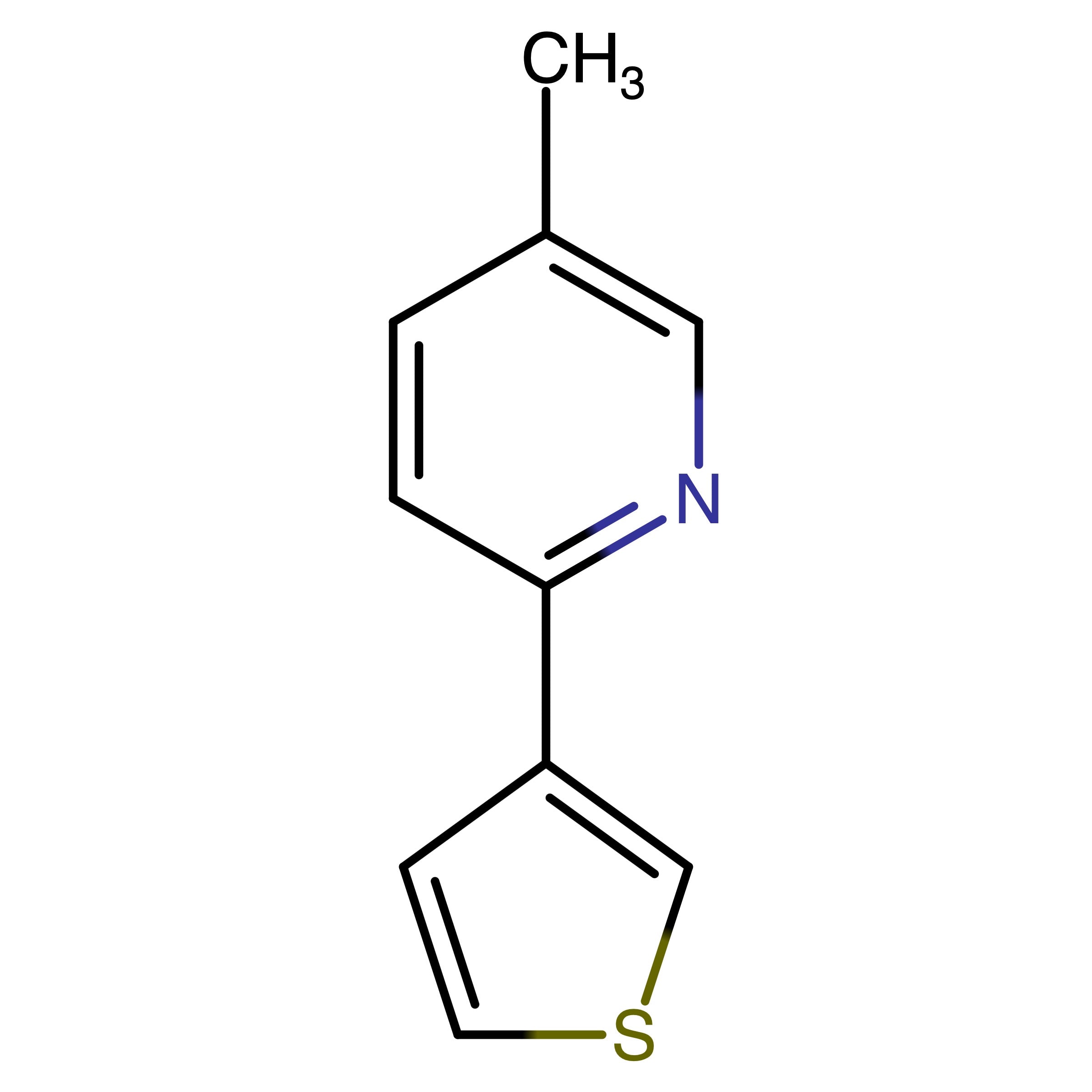 CAS RN 56421-82-0 | Name: 5-Methyl-2-(thiophen-3-yl)pyridine | MDL: MFCD02260288