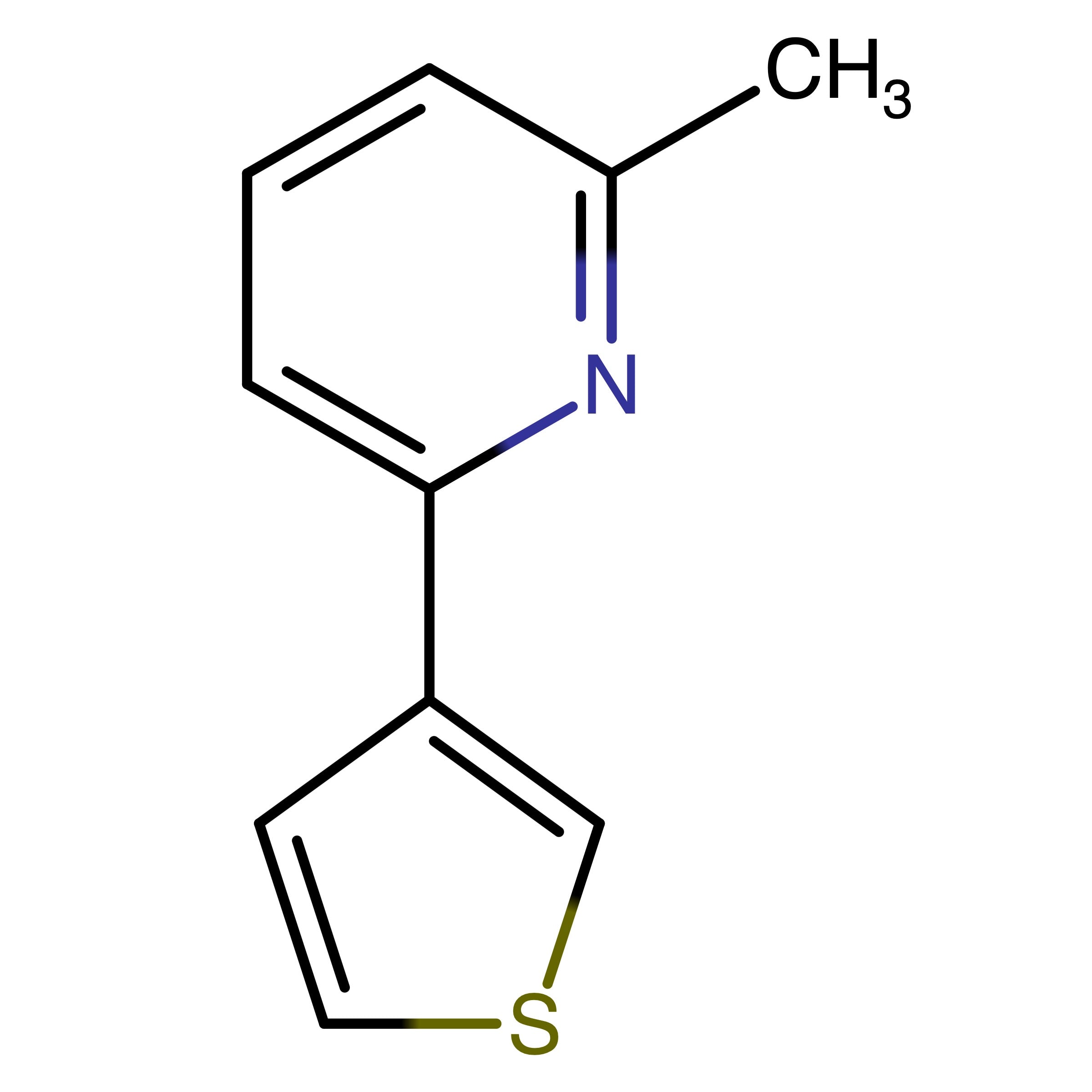 CAS RN 56421-83-1 | Name: 2-Methyl-6-(thiophen-3-yl)pyridine | MDL: MFCD02260268