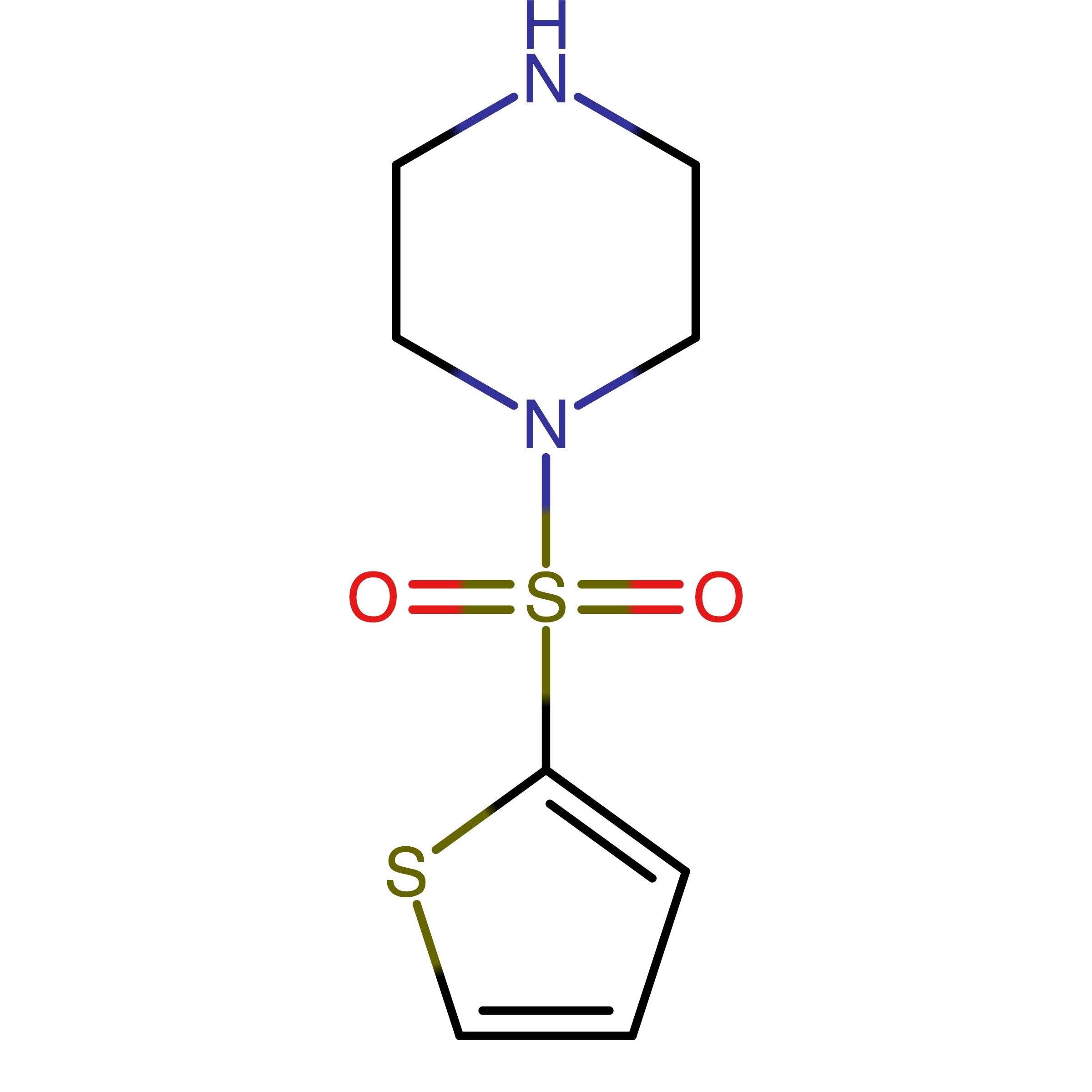 CAS RN 565178-12-3 | 1-(Thiophen-2-ylsulfonyl)piperazine | MFCD03987297