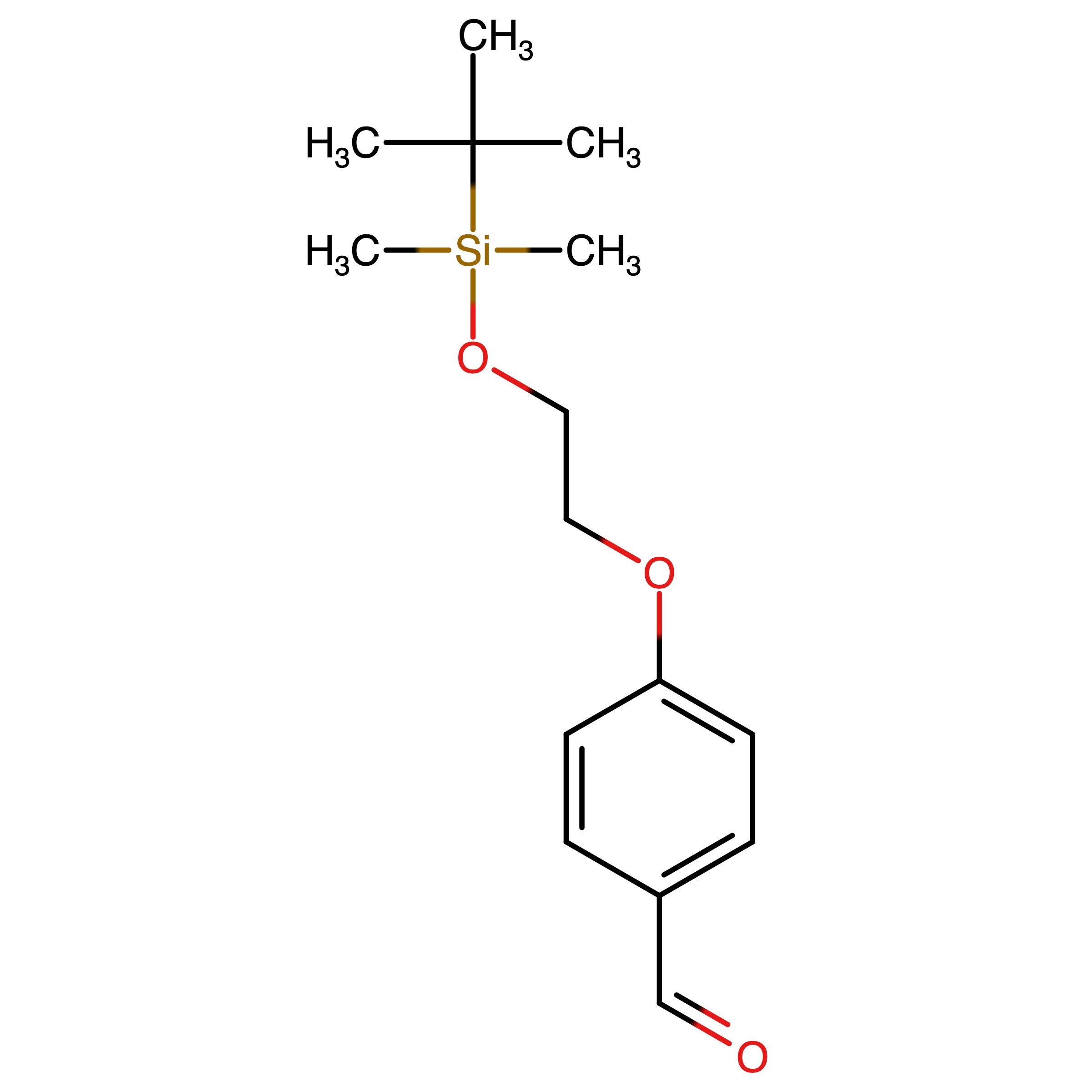 CAS RN 566949-37-9 | 4-(2-((tert-Butyldimethylsilyl)oxy)ethoxy)benzaldehyde | MFCD27979414