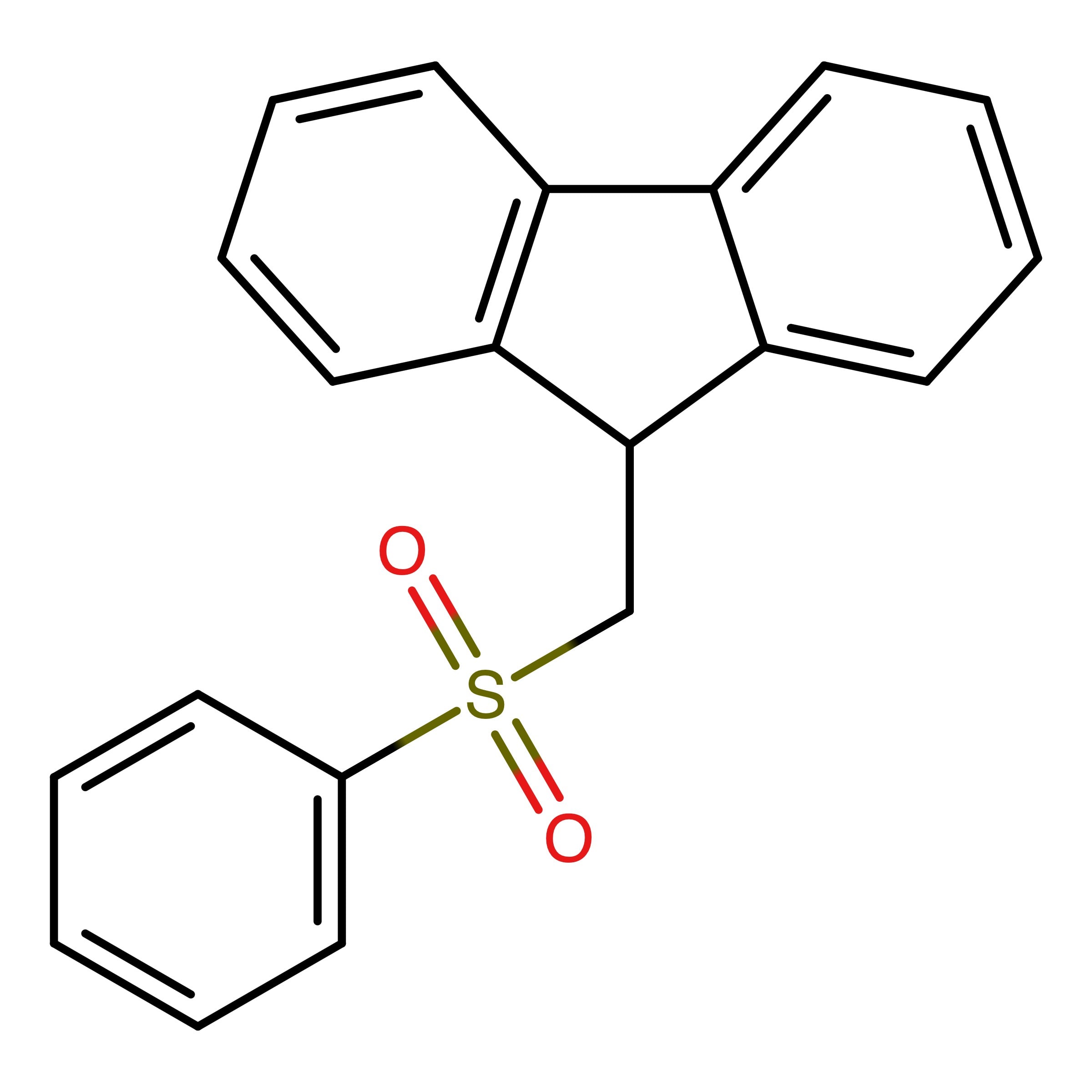CAS RN 56954-82-6 | Name: 9_((Phenylsulfonyl)methyl)_9H_fluorene