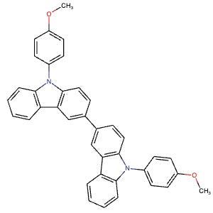 57102-48-4 | 9,9'-Bis(4-methoxyphenyl)-9H,9'H-3,3'-bicarbazole - Hoffman Fine Chemicals