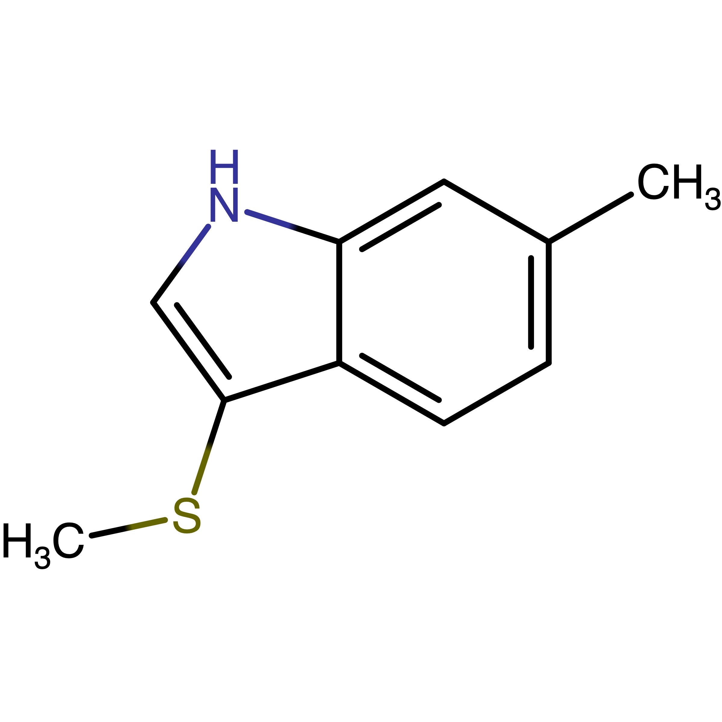 CAS RN 573715-73-8 | 6-Methyl-3-(methylthio)-1H-indole