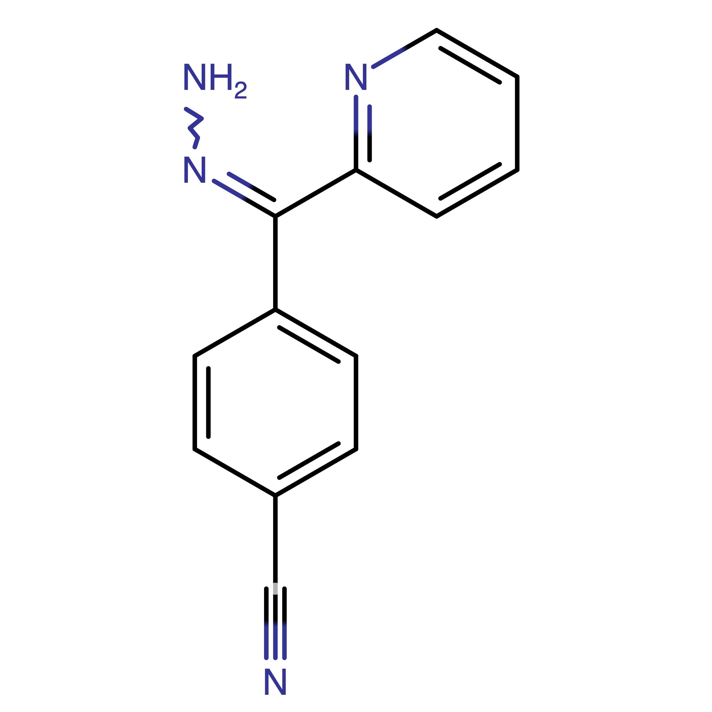 CAS RN 57954-98-0 | 2-[(4-Cyanophenyl)(hydrazono)methyl]pyridine