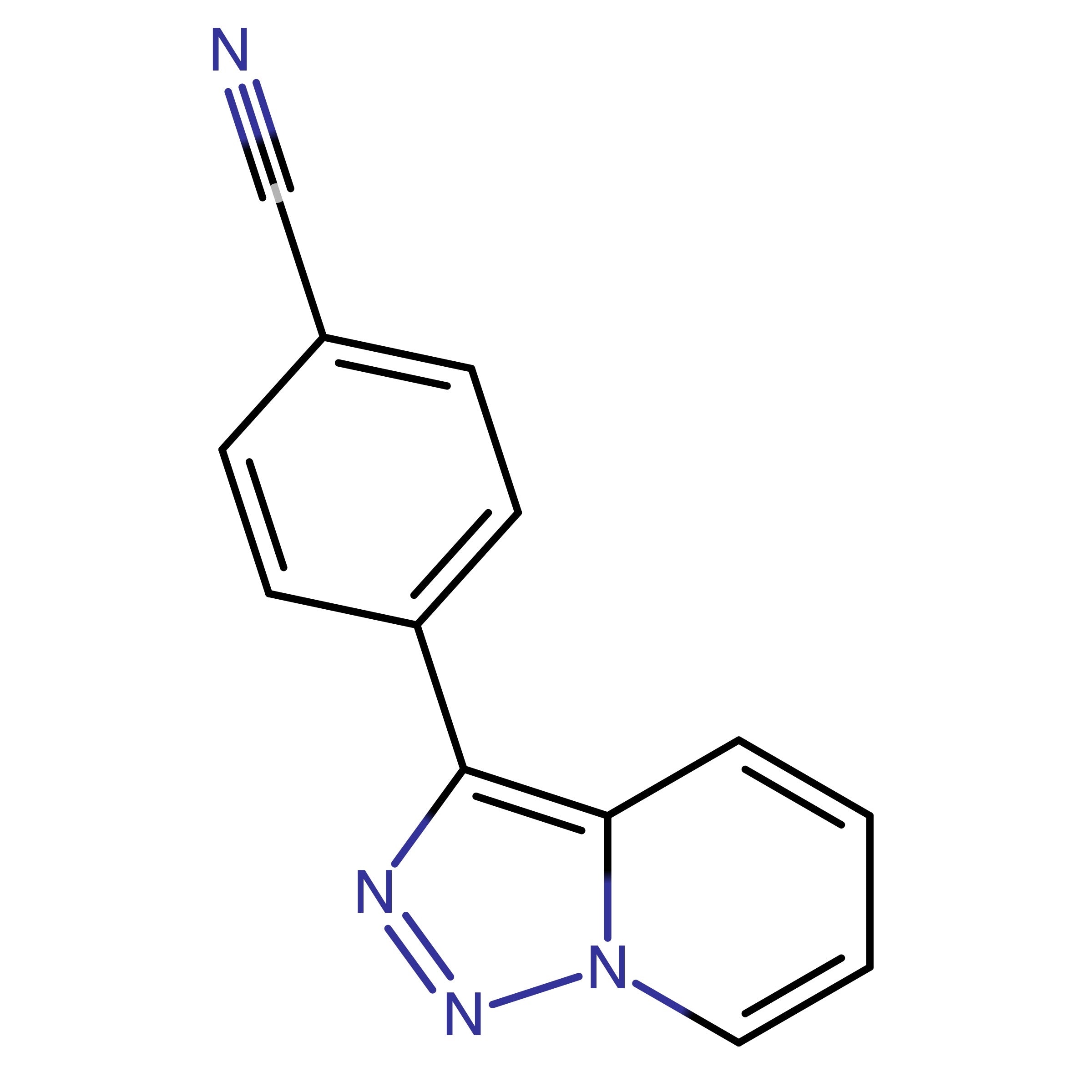 CAS RN 57955-00-7 | 3-(4-Carbonitrilphenyl)-[1,2,3]triazolo[1,5-a]pyridine