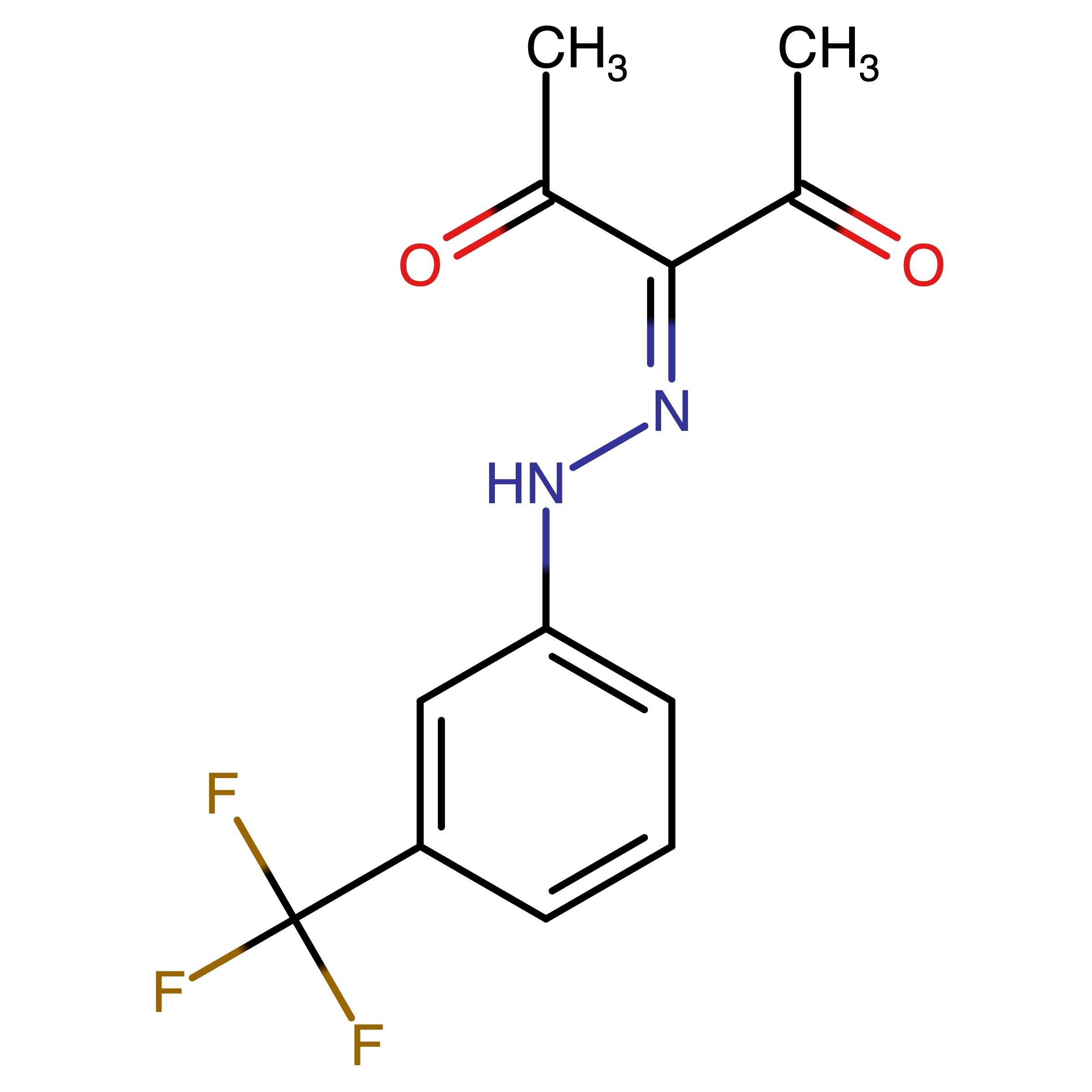 CAS RN 58534-61-5 | 3-{2-[3-(trifluoromethyl)phenyl]hydrazin-1-ylidene}pentane-2,4-dione | MFCD01315662