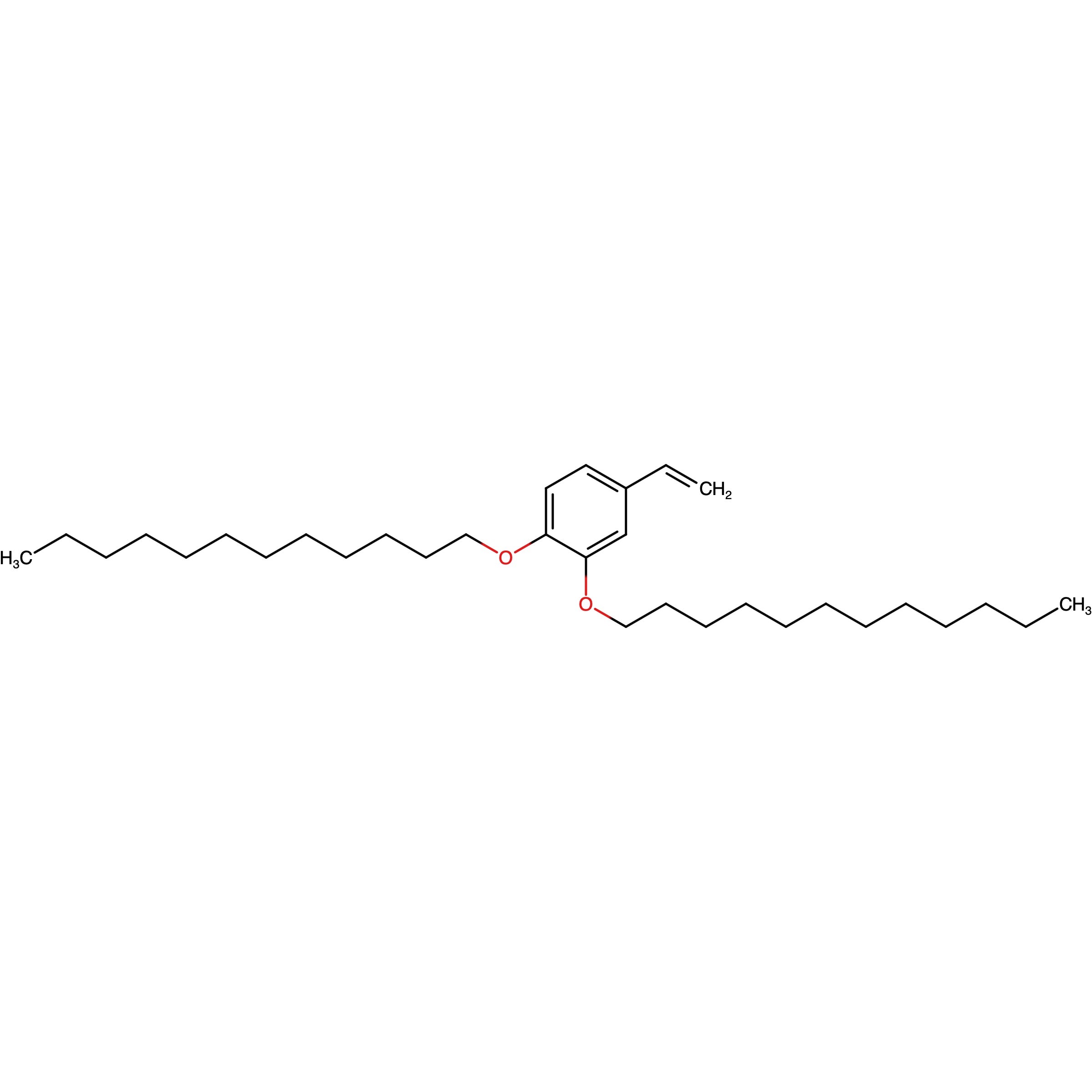 CAS RN 585521-21-7 | 3,4-Bis(n-dodecyloxy)styrene