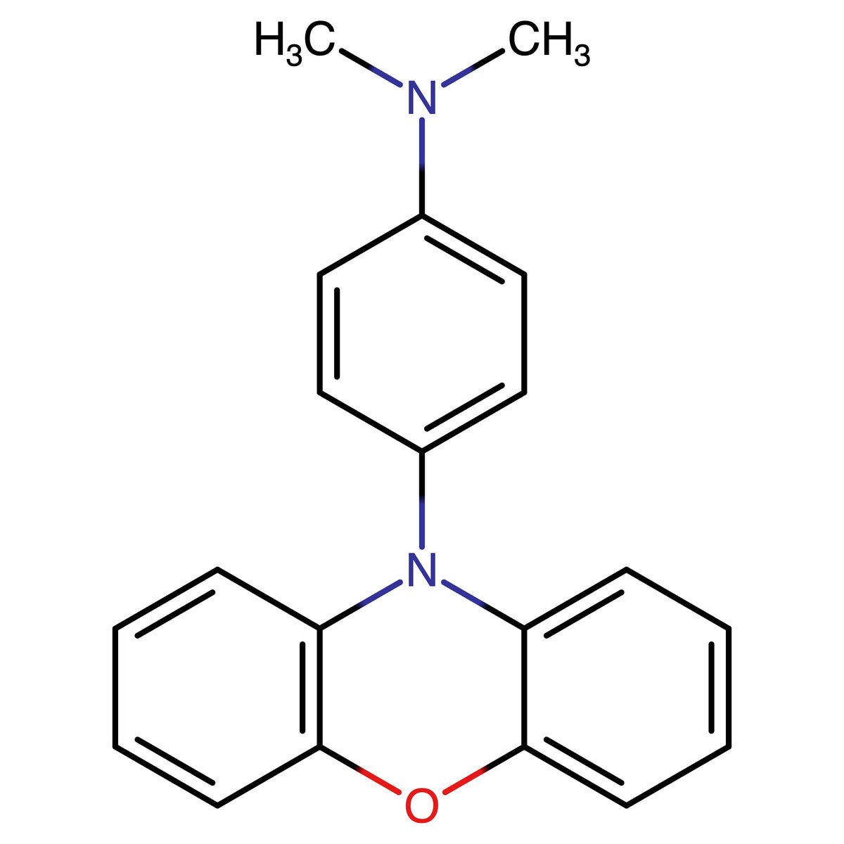 CAS RN 58736-95-1 | N,N-Dimethyl-4-(10H-phenoxazin-10-yl)aniline | MFCD30576812