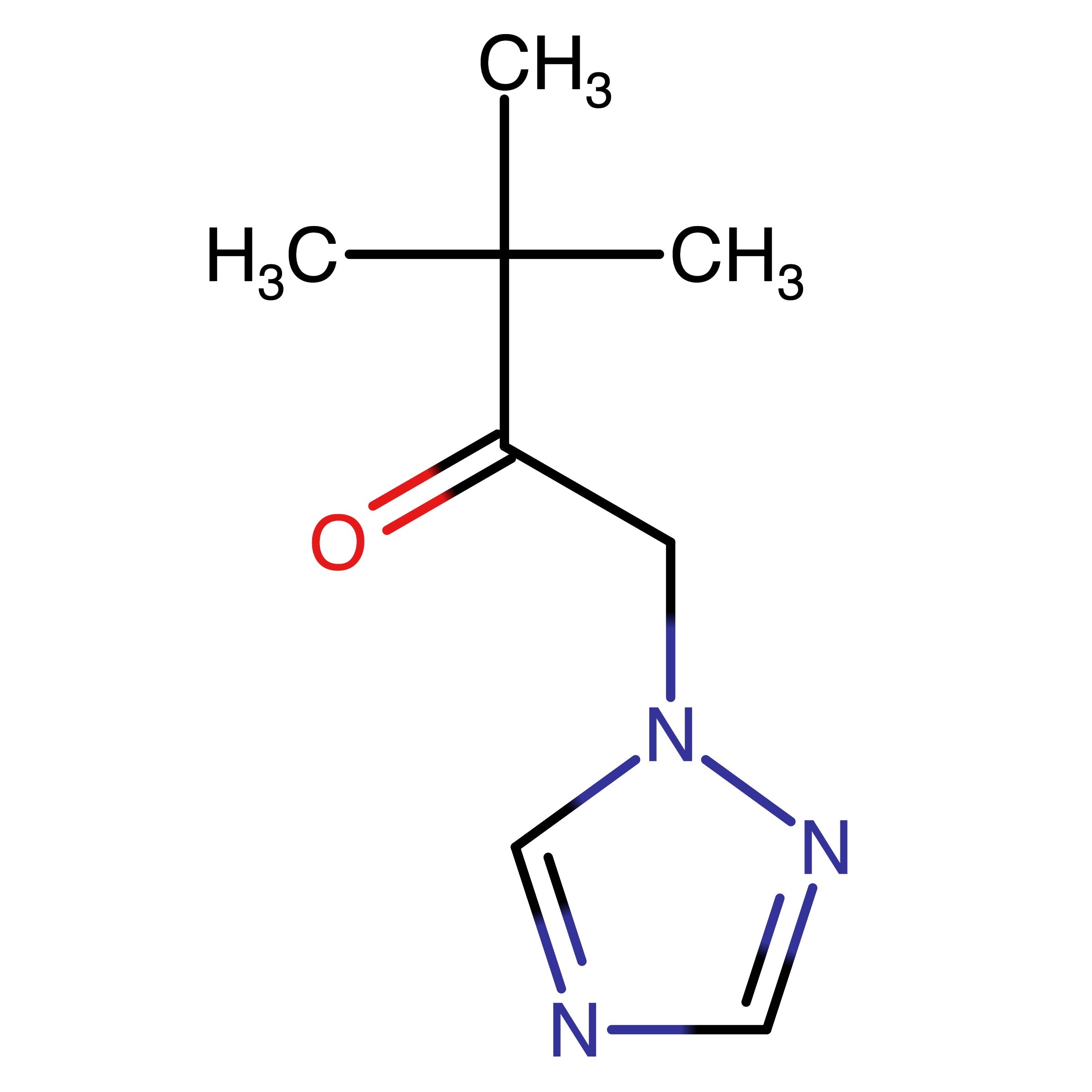 CAS RN 58905-32-1 | 3,3-Dimethyl-1-(1H-1,2,4-triazol-1-yl)butan-2-one | MFCD00466379