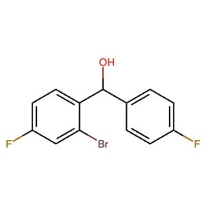 CAS 59142-69-7 | (2-Bromo-4-fluorophenyl)(4-fluorophenyl)methanol