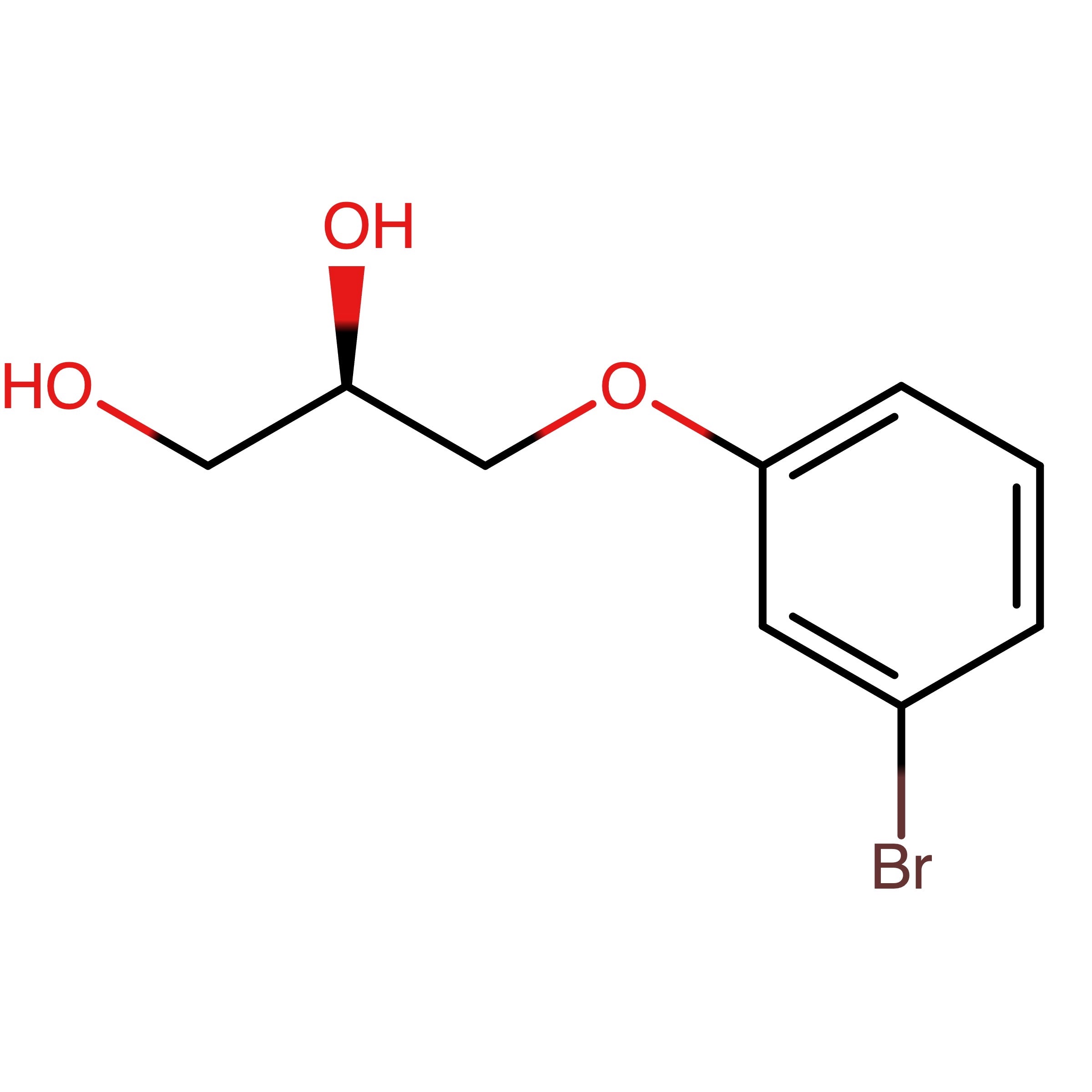 CAS RN 594810-95-4 | (R)-3-(3-Bromophenoxy)propane-1,2-diol