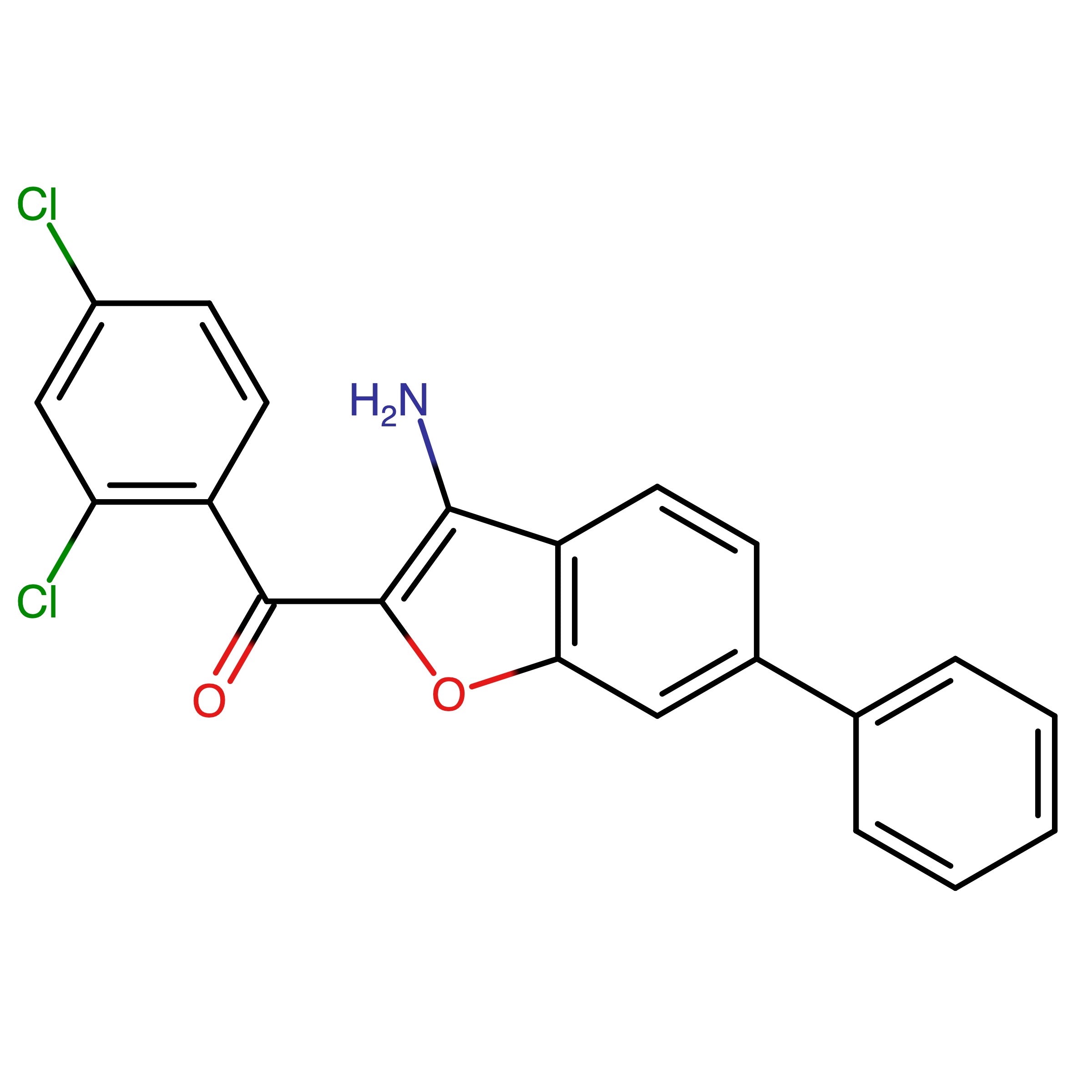 CAS RN 594810-97-6 | (3-Amino-6-phenyl-1-benzofuran-2-yl)(2,4-dichlorophenyl)methanone