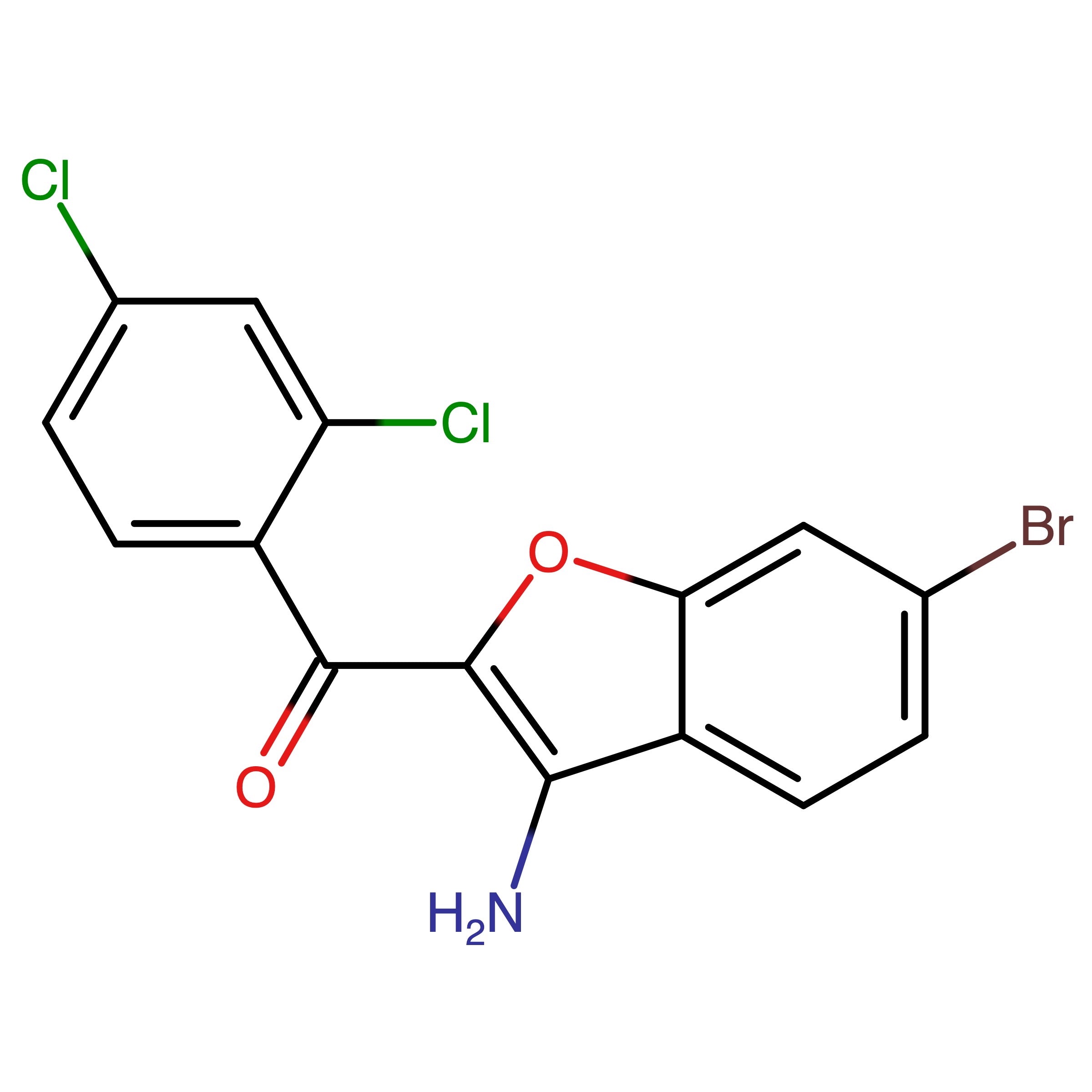 CAS RN 594812-20-1 | (3-Amino-6-bromo-benzofuran-2-yl)-(2,4-dichloro-phenyl)-methanone
