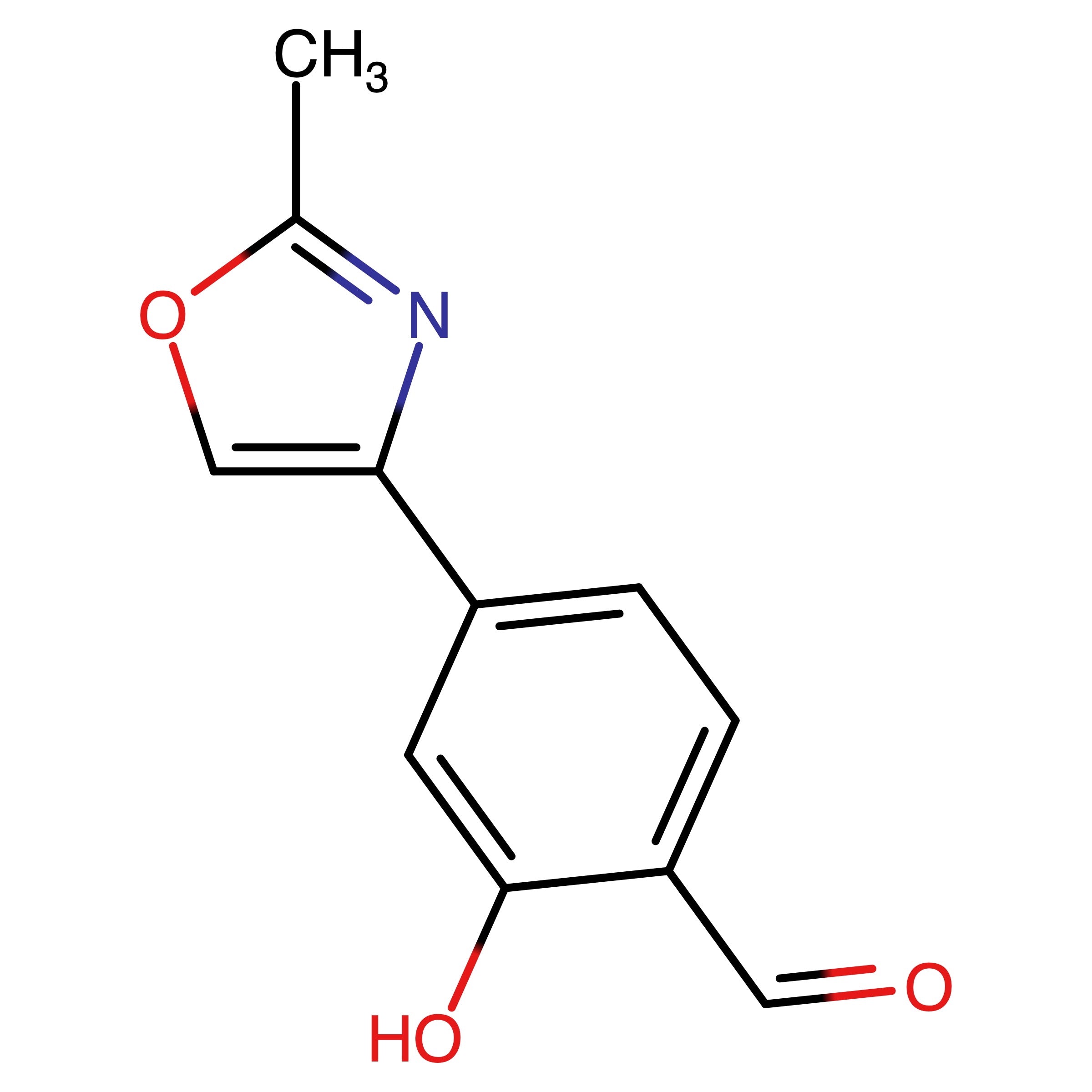 CAS RN 594813-08-8 | 2-Hydroxy-4-(2-methyl-oxazol-4-yl)-benzaldehyde