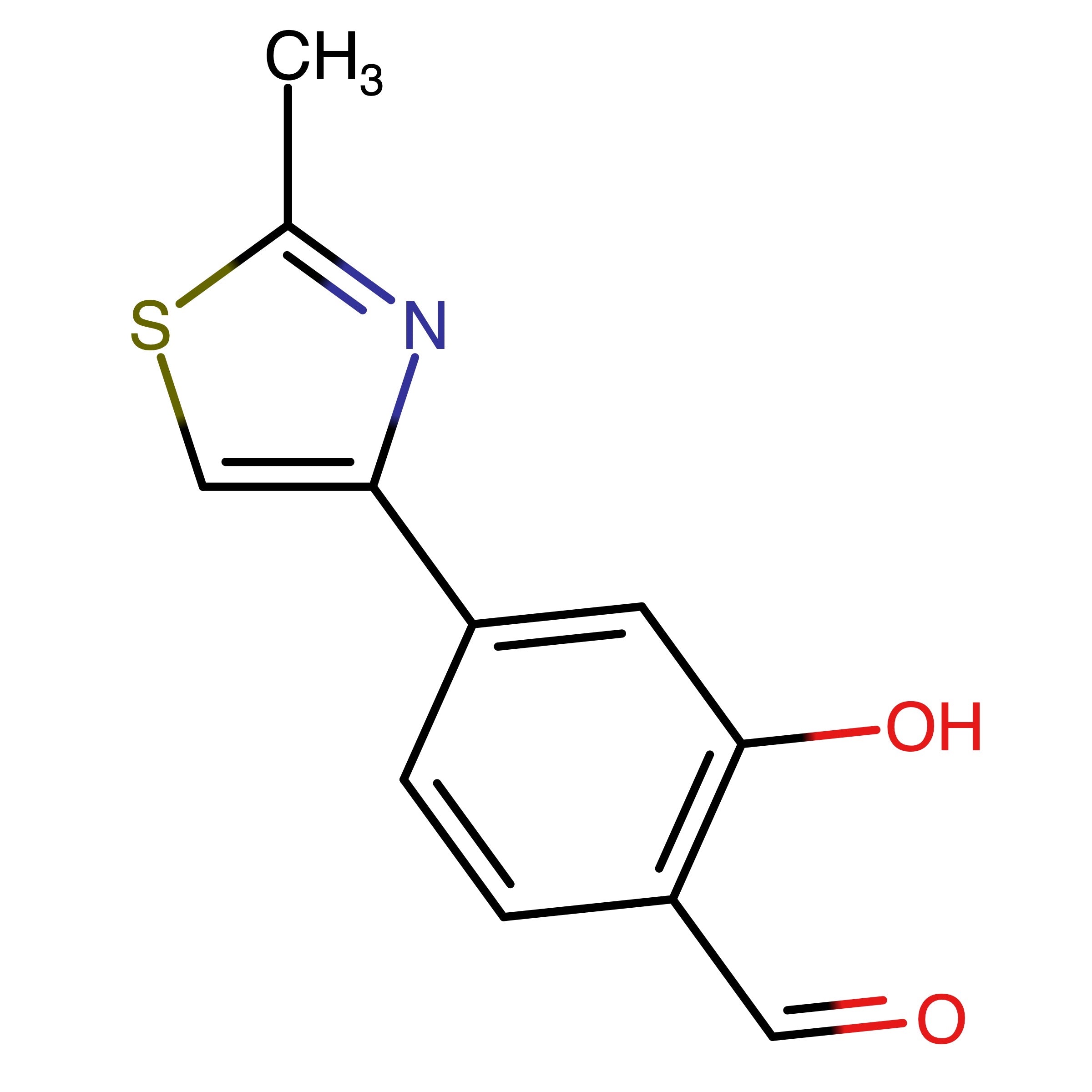 CAS RN 594813-10-2 | 2-Hydroxy-4 (2-methyl-thiazol-4-yl)-benzaldehyde