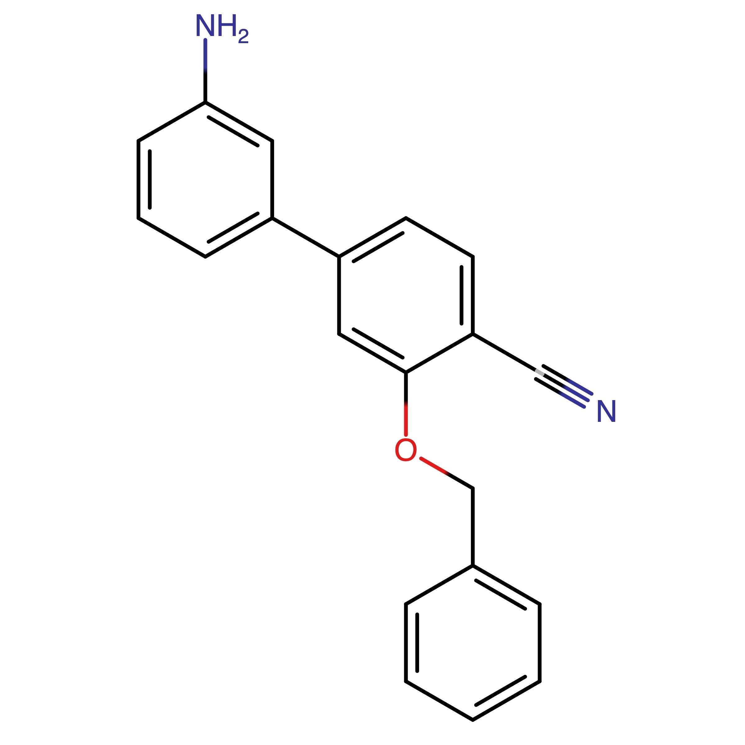 CAS RN 594813-18-0 | 3'-Amino-3-benzyloxy-biphenyl-4-carbonitrile