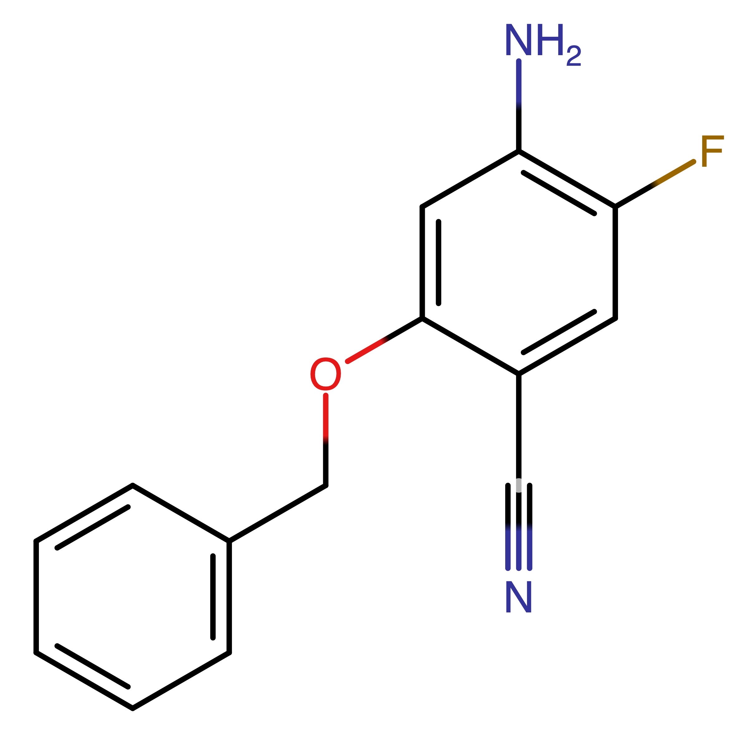 CAS RN 594813-24-8 | 4-Amino-2-benzyloxy-5-fluorobenzonitrile