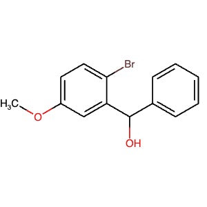 60080-99-1 | (2-Bromo-5-methoxyphenyl)(phenyl)methanol - Hoffman Fine Chemicals