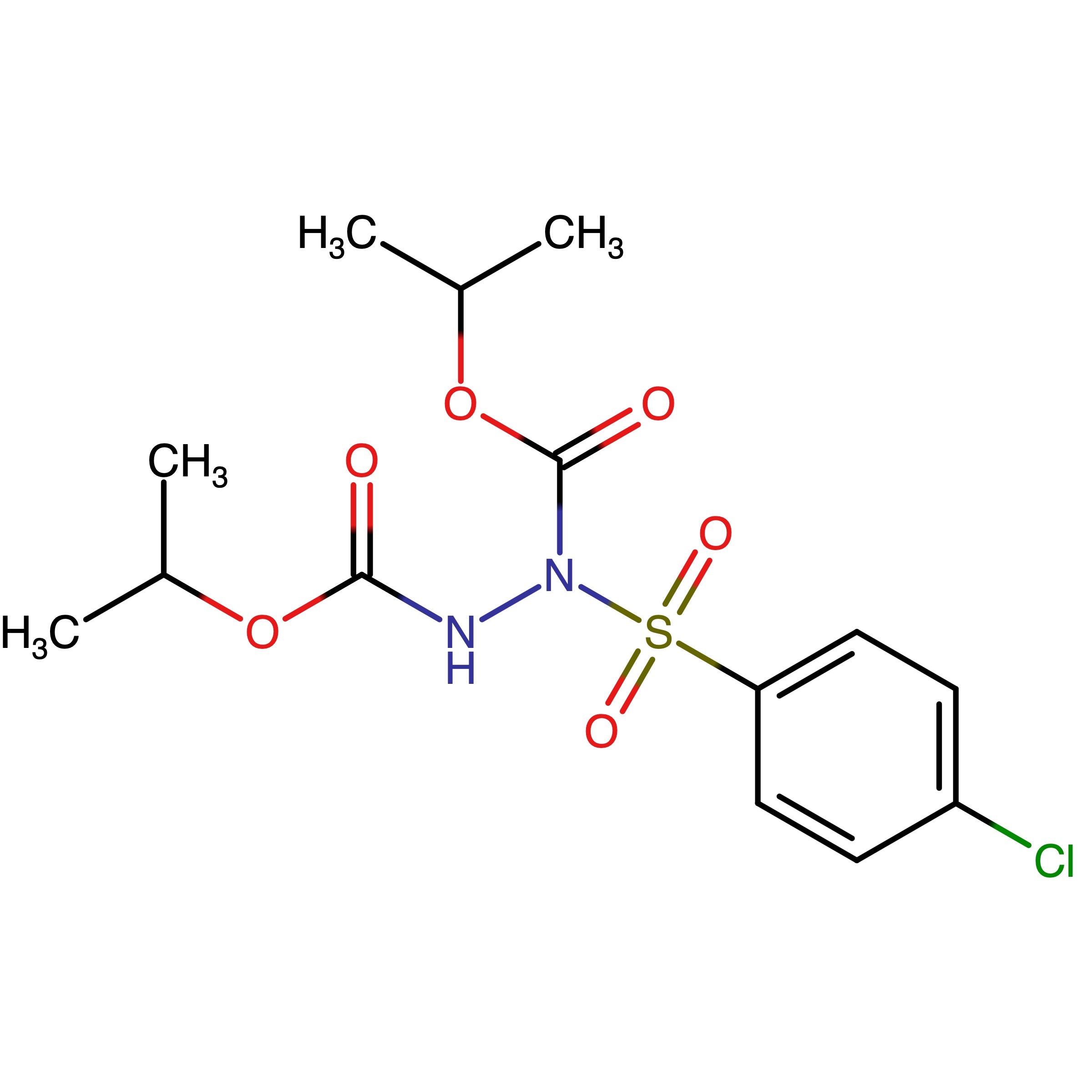 CAS RN 60251-08-3 | Di(propan-2-yl) 1-(4-chlorophenylsulfonyl)hydrazine-1,2-dicarboxylate 