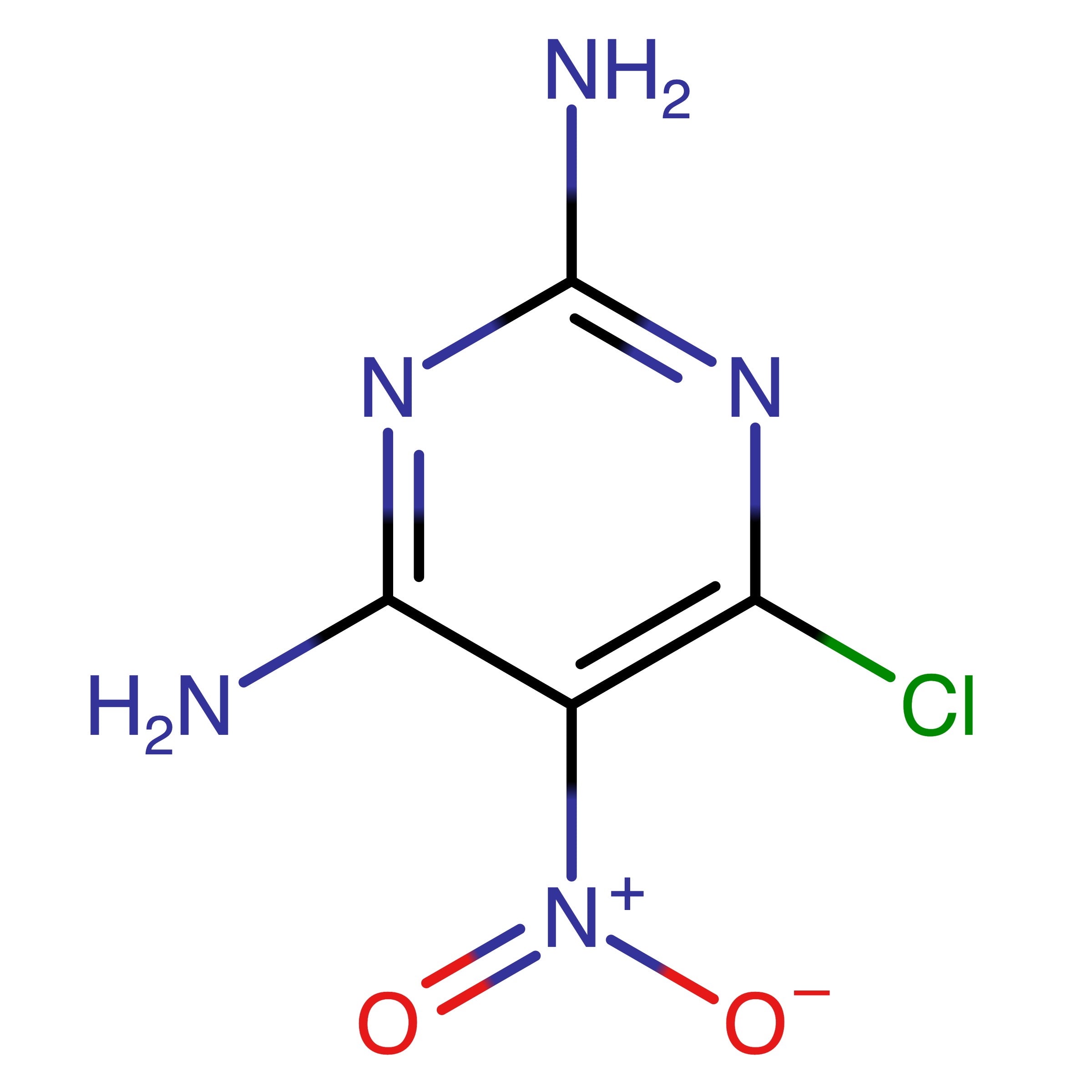 CAS RN 6036-64-2 | 6-Chloro-5-nitropyrimidine-2,4-diamine | MFCD00127834
