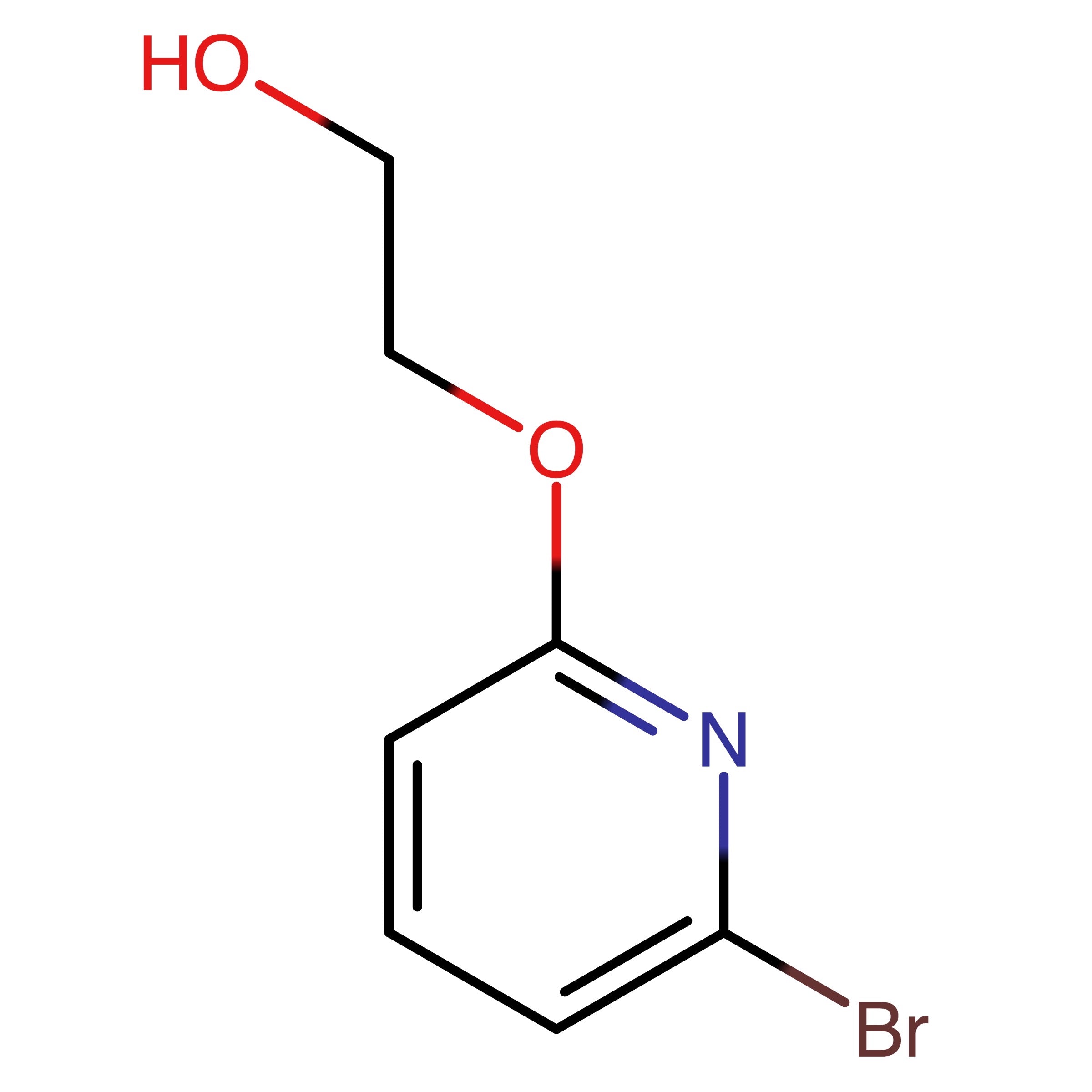 CAS RN 61463-67-0 | 2-((6-Bromopyridin-2-yl)oxy)ethan-1-ol