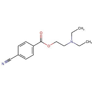 61499-25-0 | 2-(Diethylamino)ethyl 4-carbonitrilebenzoate - Hoffman Fine Chemicals