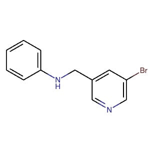 61686-61-1 | N-((5-Bromopyridin-3-yl)methyl)aniline - Hoffman Fine Chemicals