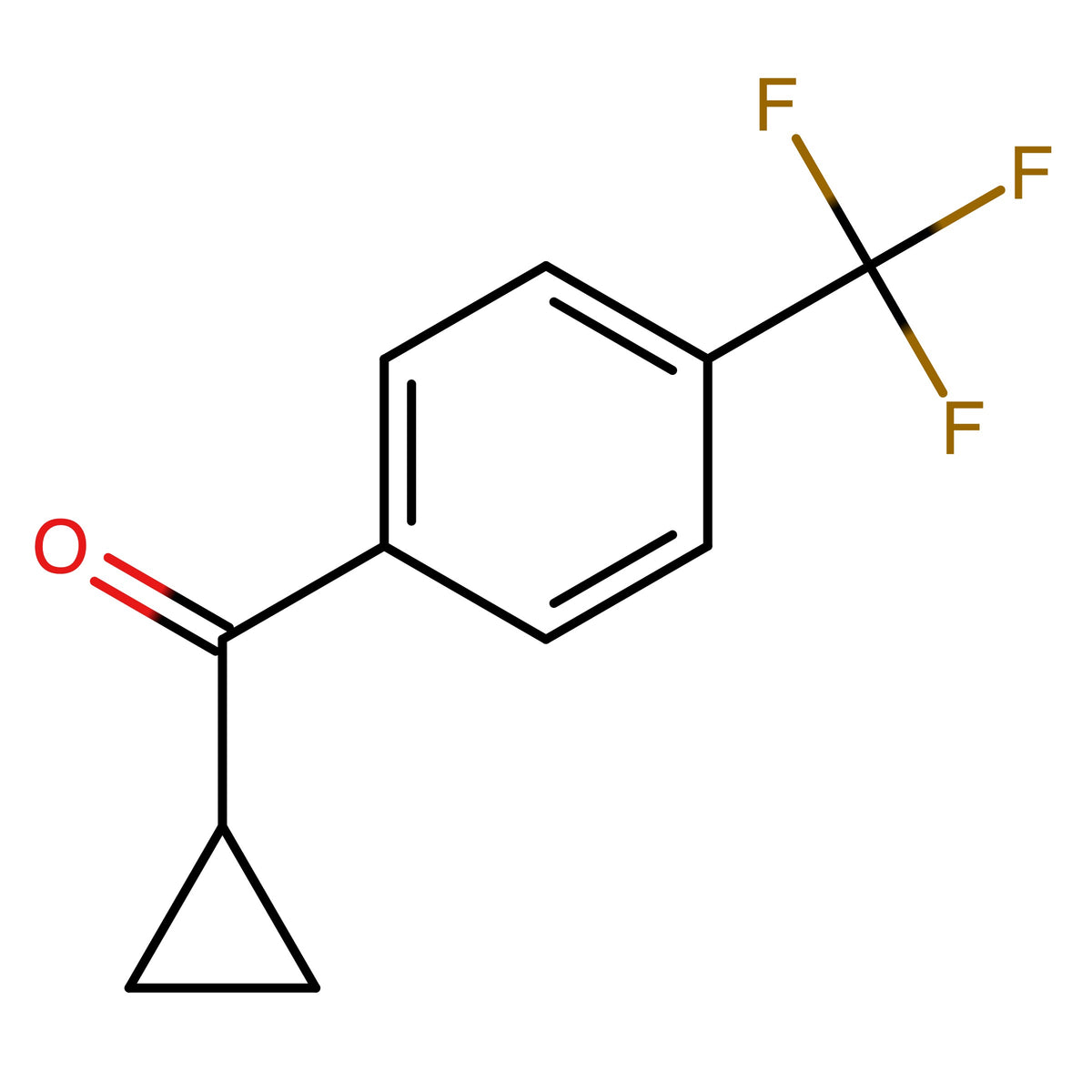 CAS RN 62587-07-9 | Cyclopropyl-[4-(trifluoromethyl)phenyl]methanone | MFCD03841231