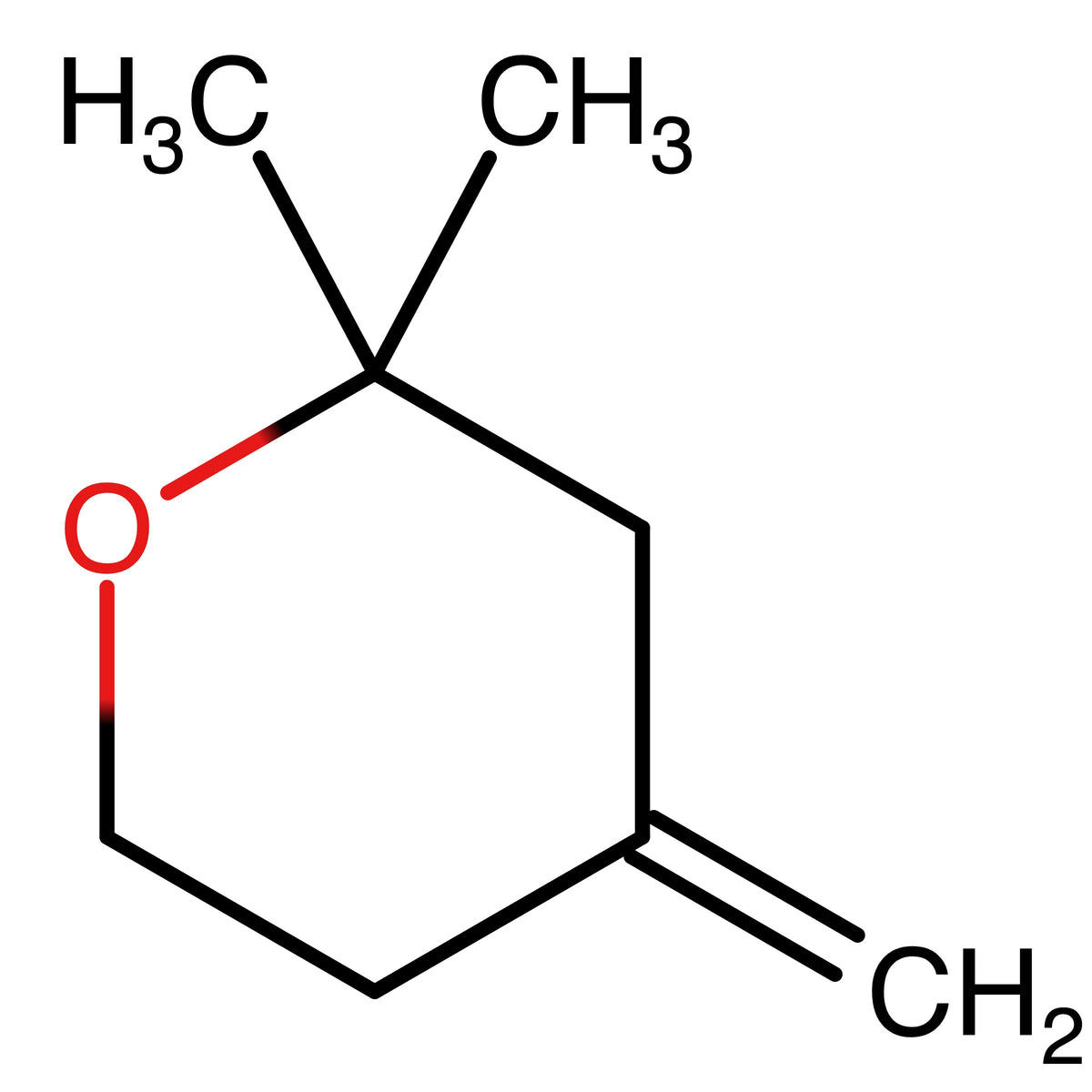 CAS RN 62913-30-8 | 2,2-Dimethyl-4-methylideneoxane | MFCD01549337