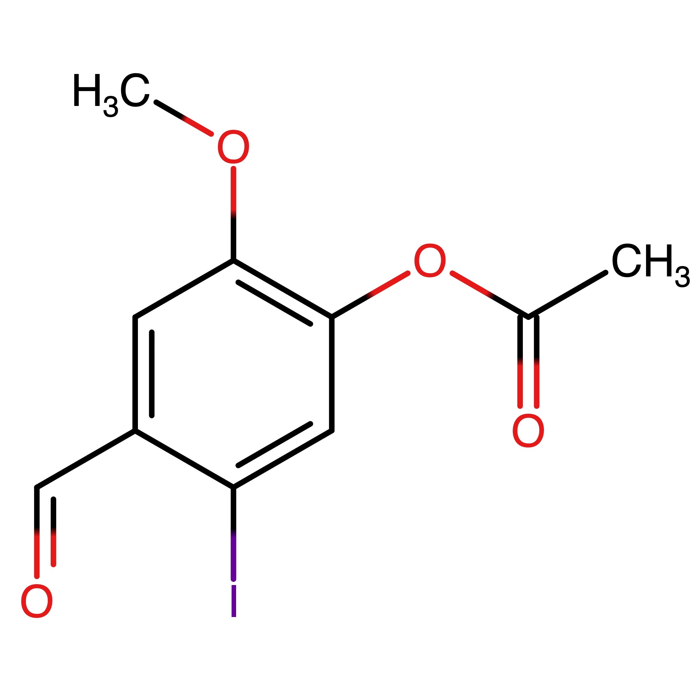 CAS RN 629649-81-6 | 4-Formyl-5-iodo-2-methoxyphenyl acetate