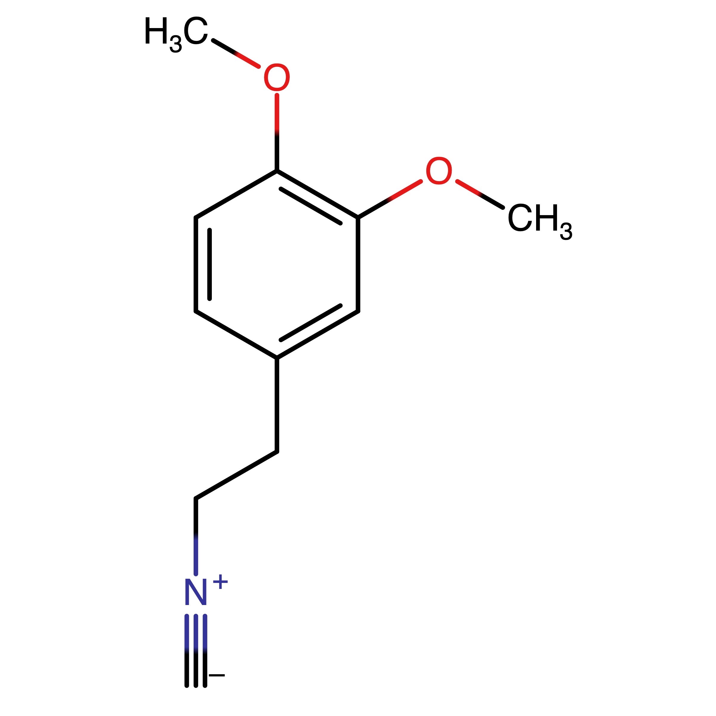 CAS RN 63609-01-8 | 4-(2-Isocyanoethyl)-1,2-dimethoxybenzene | MFCD02664626