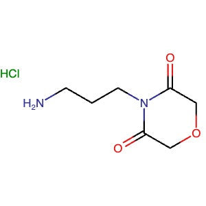 637015-67-9 | 4-(3-Aminopropyl)morpholine-3,5-dione hydrochloride - Hoffman Fine Chemicals