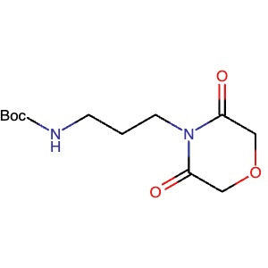 637015-68-0 | tert-Butyl (3-(3,5-dioxomorpholino)propyl)carbamate - Hoffman Fine Chemicals