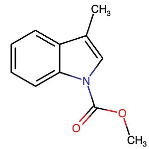 63703-23-1 | Methyl 3-methyl-1H-indole-1-carboxylate - Hoffman Fine Chemicals