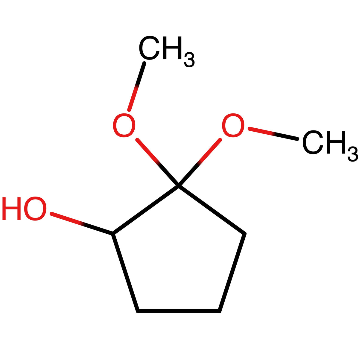 CAS RN 63703-33-3 | 2,2-Dimethoxycyclopentan-1-ol