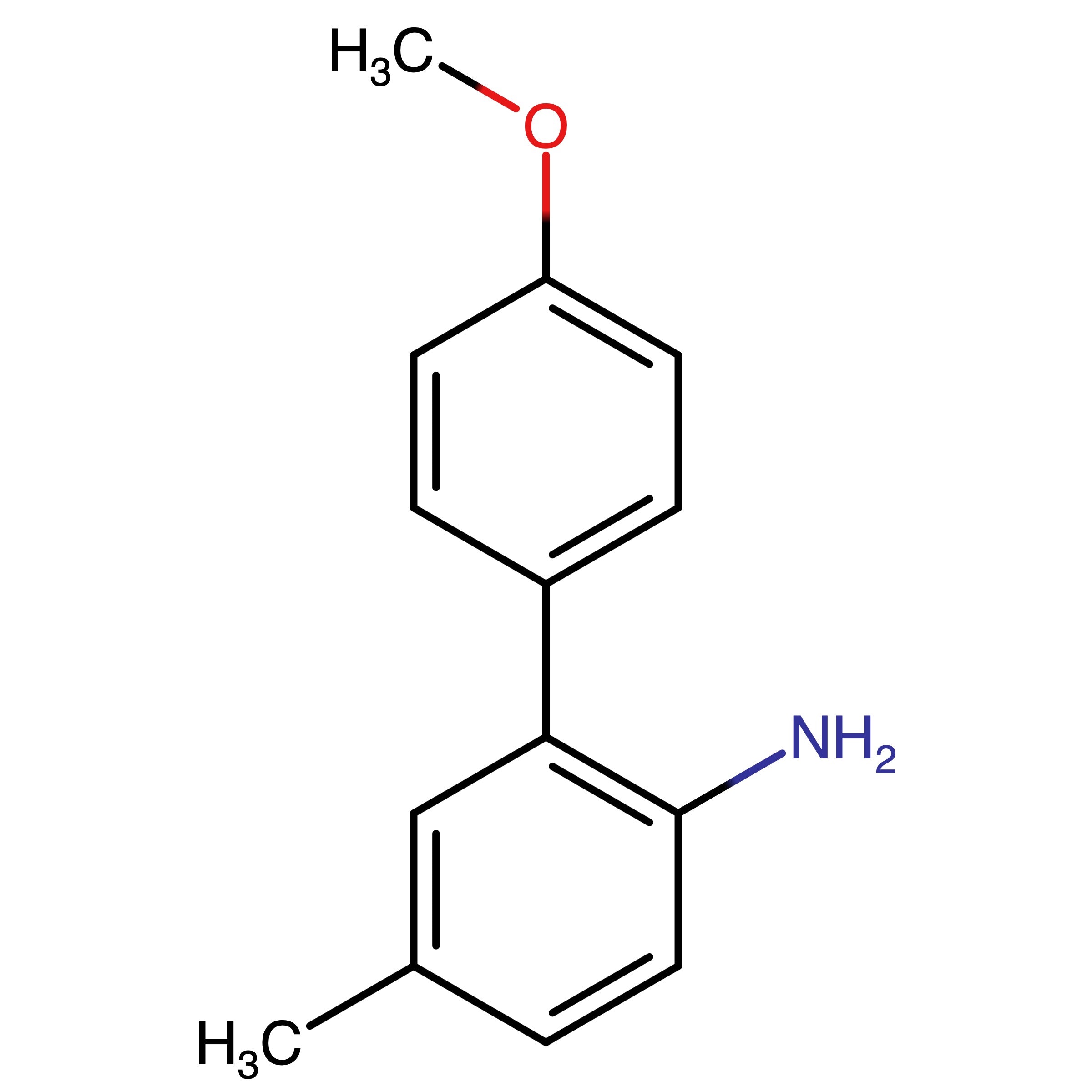 CAS RN 637345-70-1 | Name: 2-(4-Methoxyphenyl)-4-methylaniline | MDL: MFCD11933369